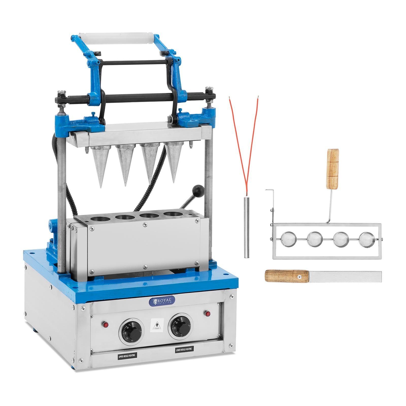 W 4200 100 - s, 120 W Eiswaffelmaschine - - 120 4200 Catering - Royal 60 - Waffeleisen Stk/h