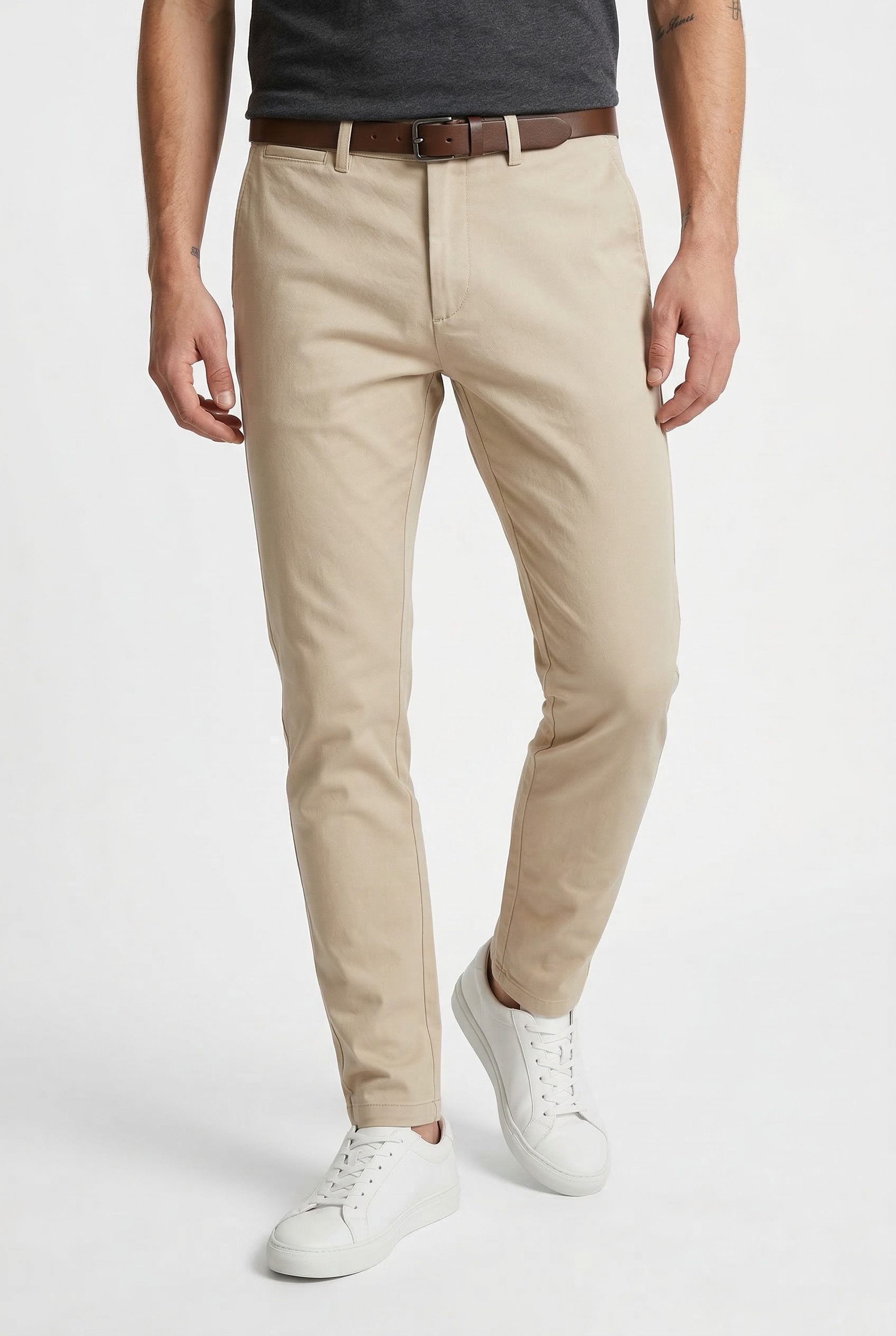 Jack & Jones Chinohose JPSTMARCO ADAM BELTED CHINO