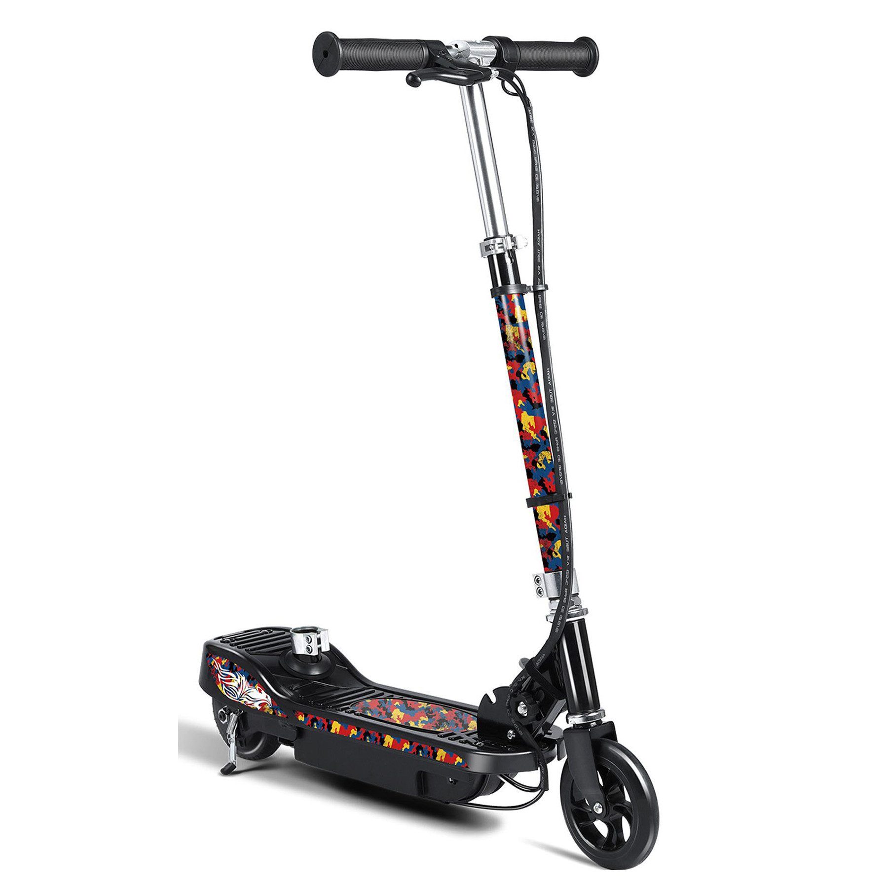 E-Scooter Elektroroller für Kinder 3-stufige Höhenverstellung und Faltbar Roller