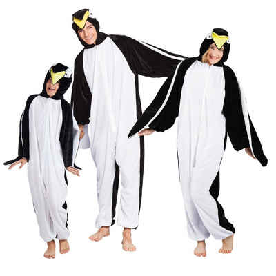 Boland Kostüm Pinguin Plüsch Kostüm bis 1,95 m - Pinguin Partner Verkleidung
