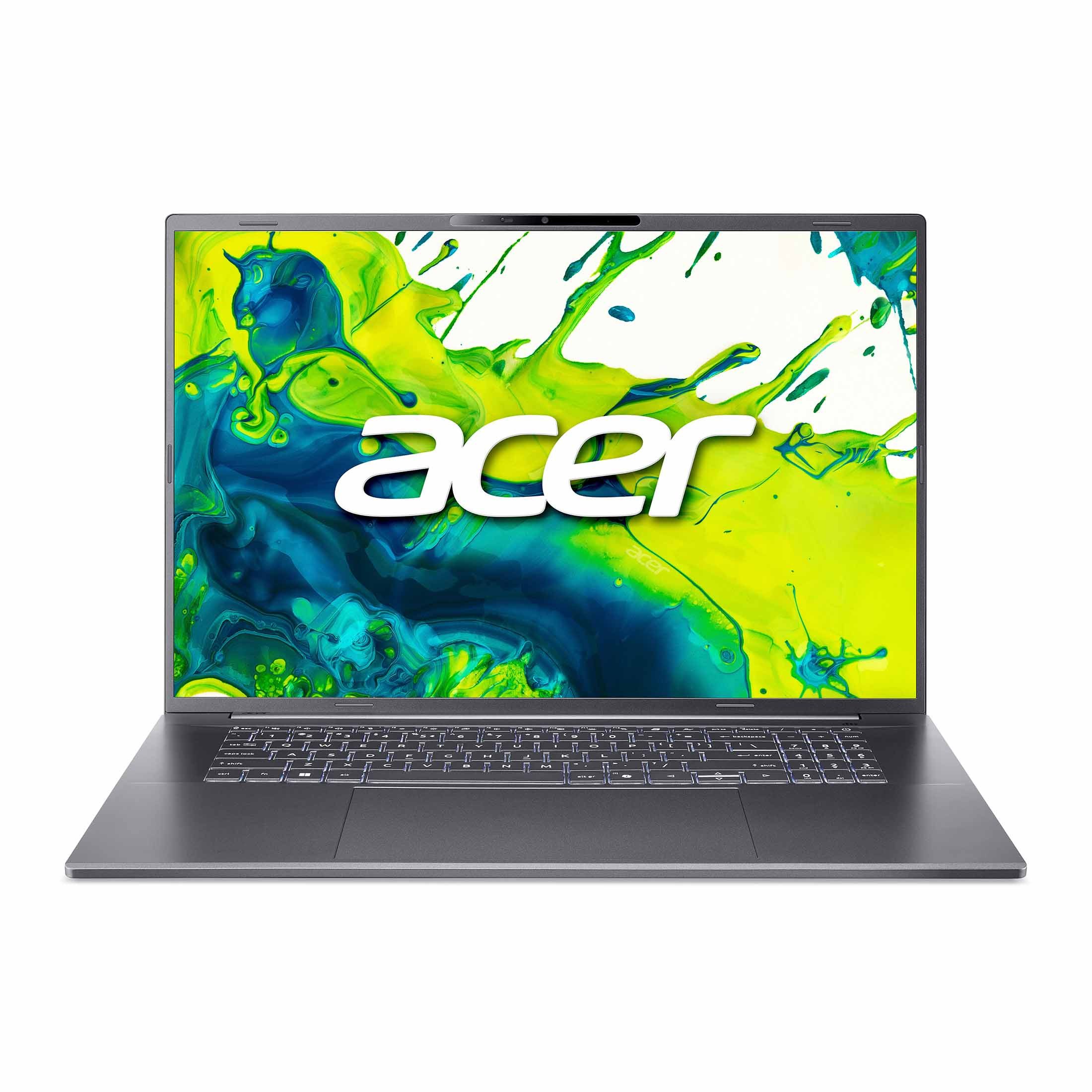 Acer Aspire 18 AI - 18" WUXGA - Intel Core Ultra 7 355 Business-Notebook (45,72 cm/18 Zoll, Intel® Core™ Ultra 7 355, Iris® Graphics, 16 GB, 250 GB SSD)