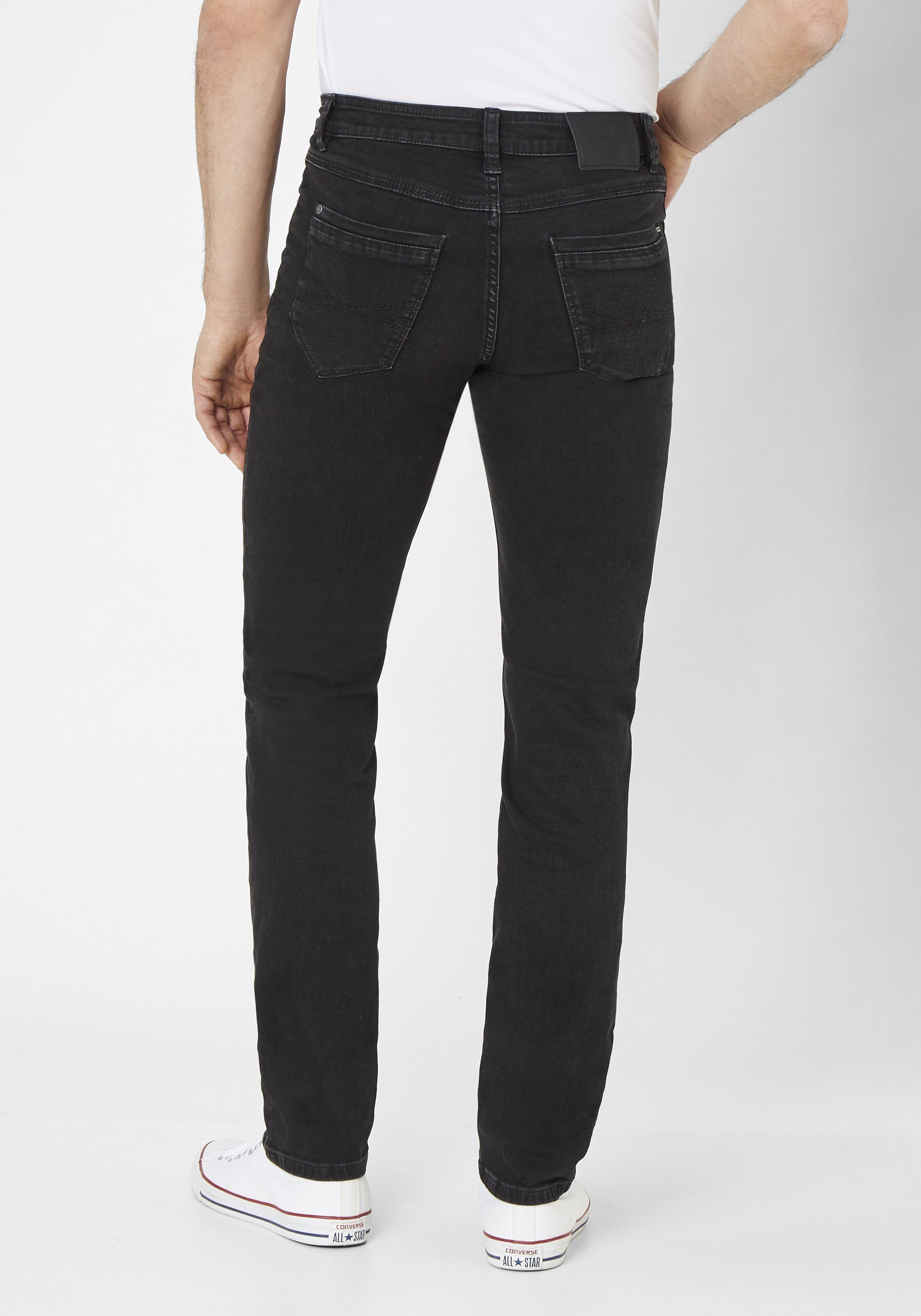 Paddock's 5-Pocket-Jeans RANGER PIPE Slim-Fit Jeans mit Motion&Comfort Super-Stretch