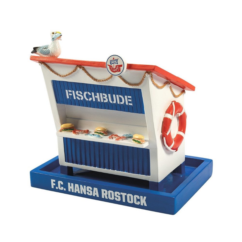 FC Hansa Rostock Dekofigur Hansa Rostock Vogelhaus "Fischbude"
