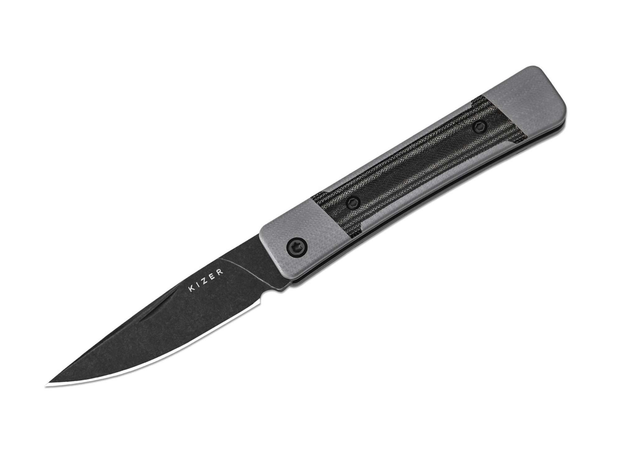 Kizer Taschenmesser Kizer Little Grand Nitro-V G10 Black Micarta