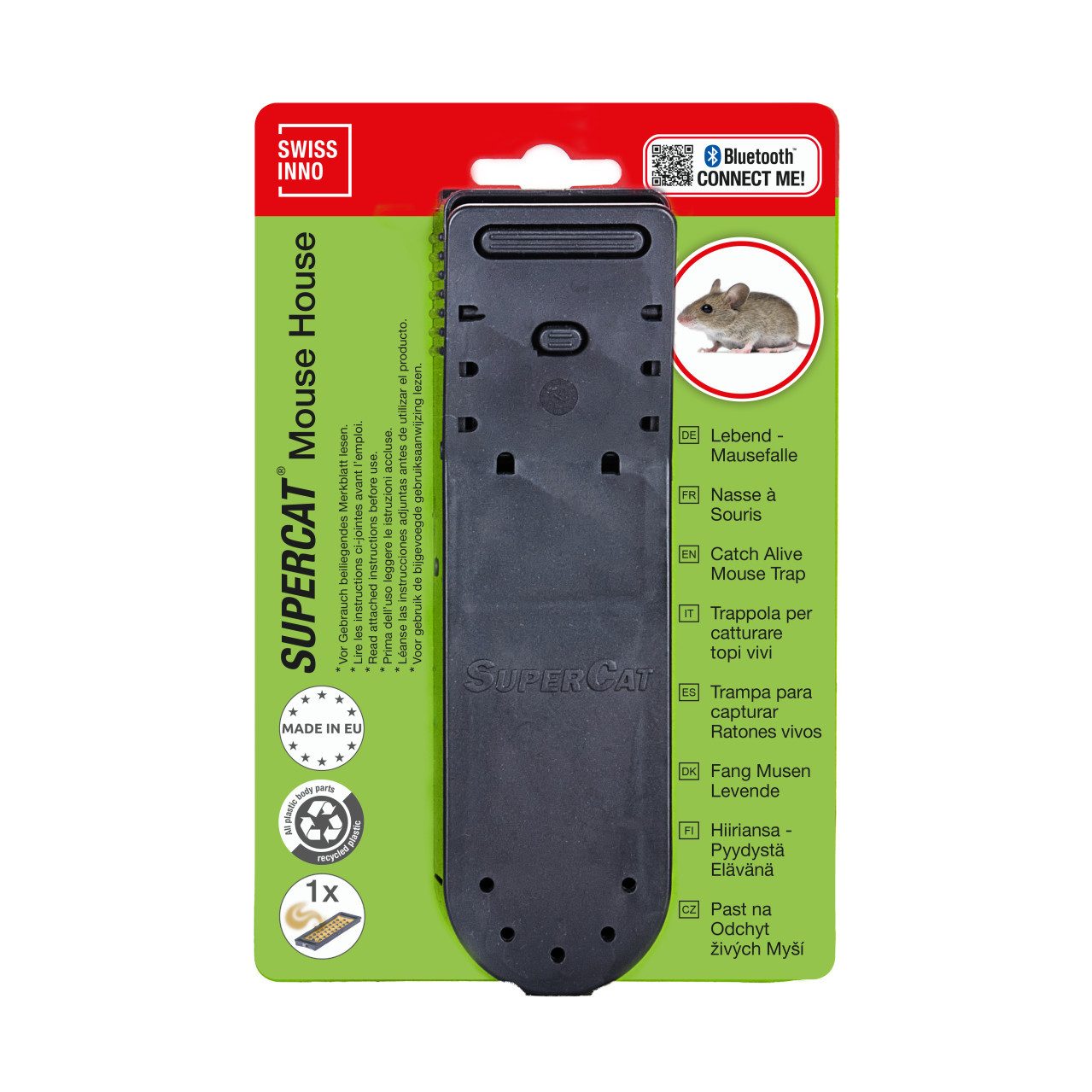Swissinno Lebendfalle Swissinno SuperCat Lebendfalle MausHaus inkl.