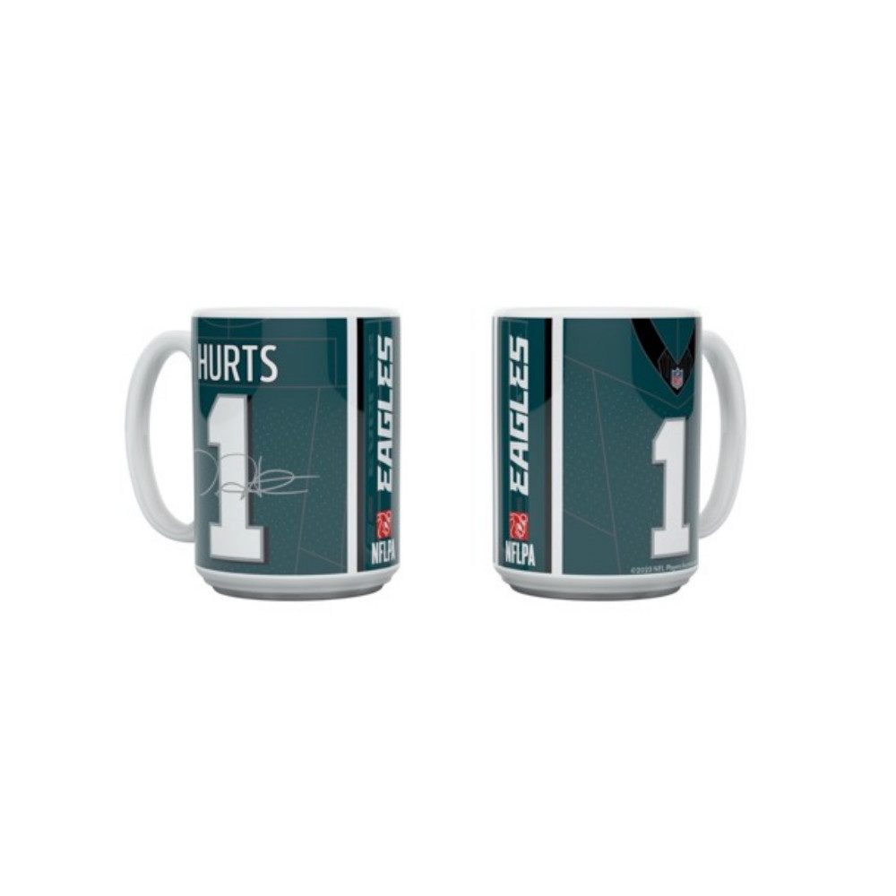 Philadelphia Eagles Becher NFLPA HURTS - Eagles "JERSEY" Mug, Keramik