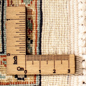 Seidenteppich Seidenteppich - Kaschmir Seide - 353 x 253 cm - hellbraun, morgenland, rechteckig, Höhe: 4 mm, Wohnzimmer, Handgeknüpft, Einzelstück mit Zertifikat
