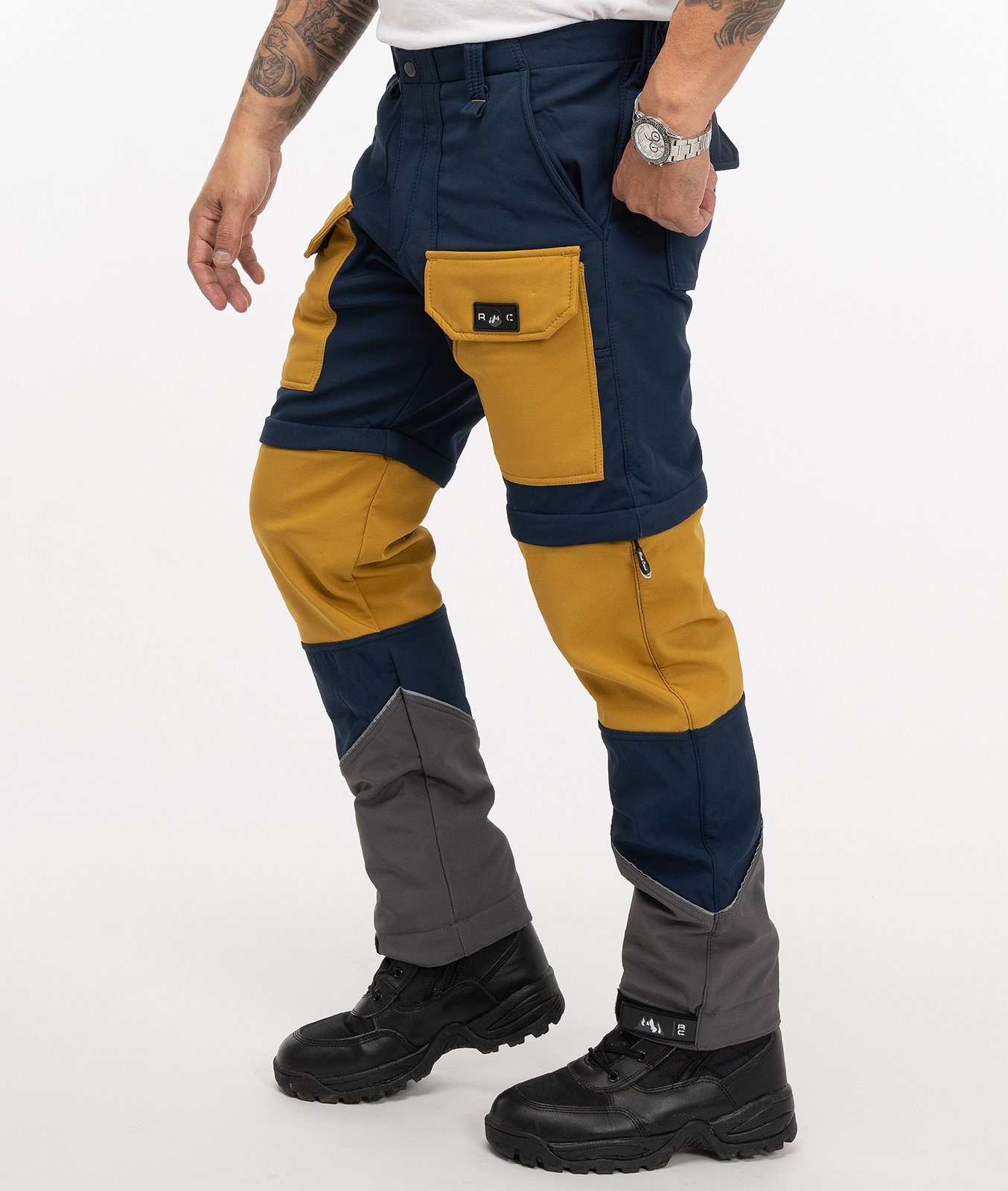Rock Creek Softshellhose Herren Softshellhose Zipp-Off günstig online kaufen
