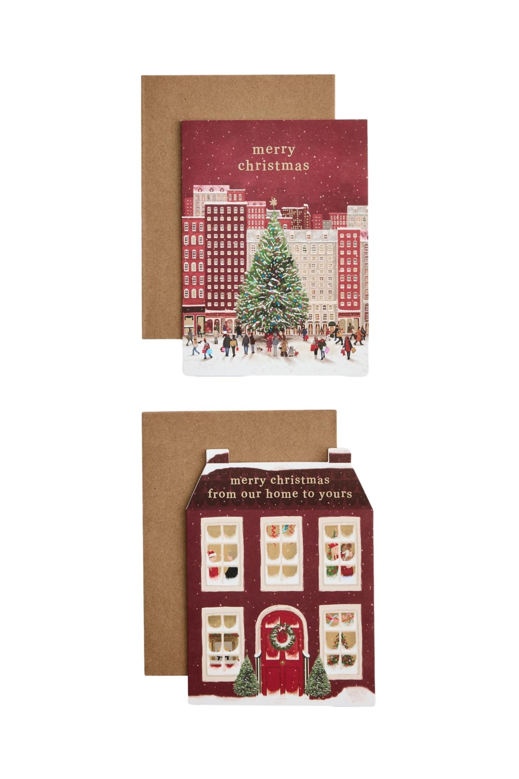 Next Glückwunschkarte Weihnachtskarten, 20er-Pack