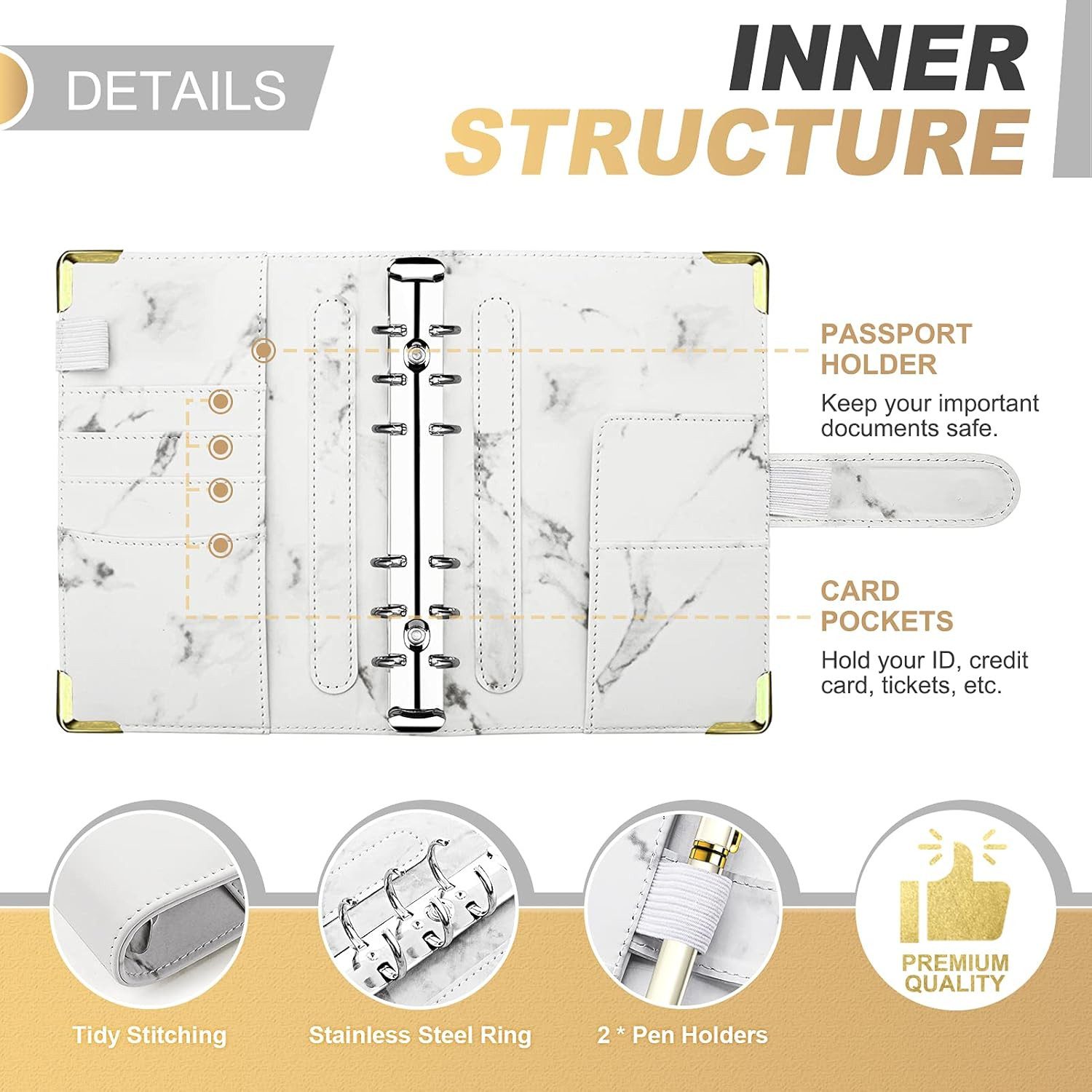 RWEUOQ Ringbuchmappe Budget Binder A6 Budgetplaner günstig online kaufen