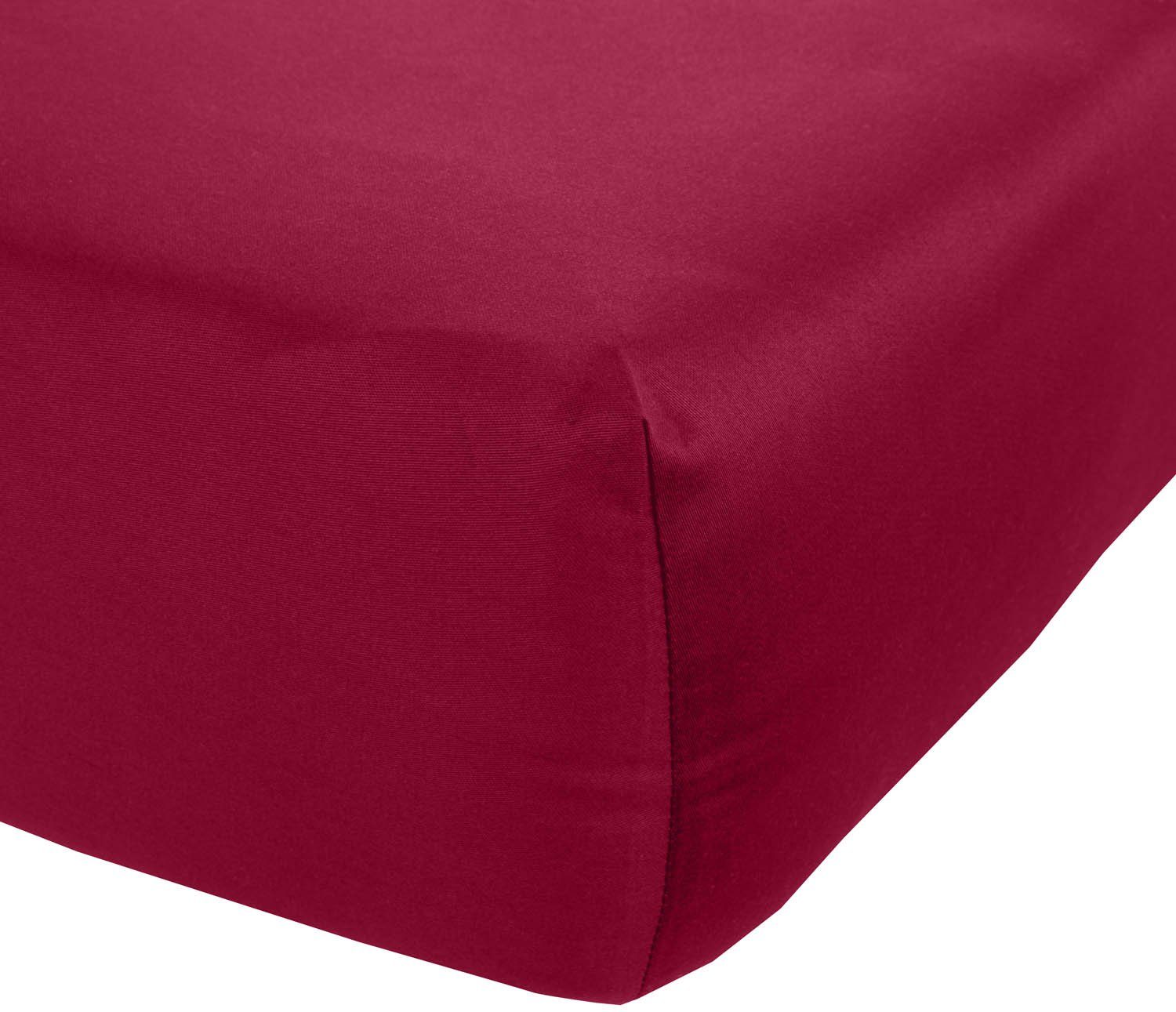 BETTWAESCHE-MIT-STIL Spannbettlaken Mako Satin Spannbettlaken, Matratzenhöh günstig online kaufen