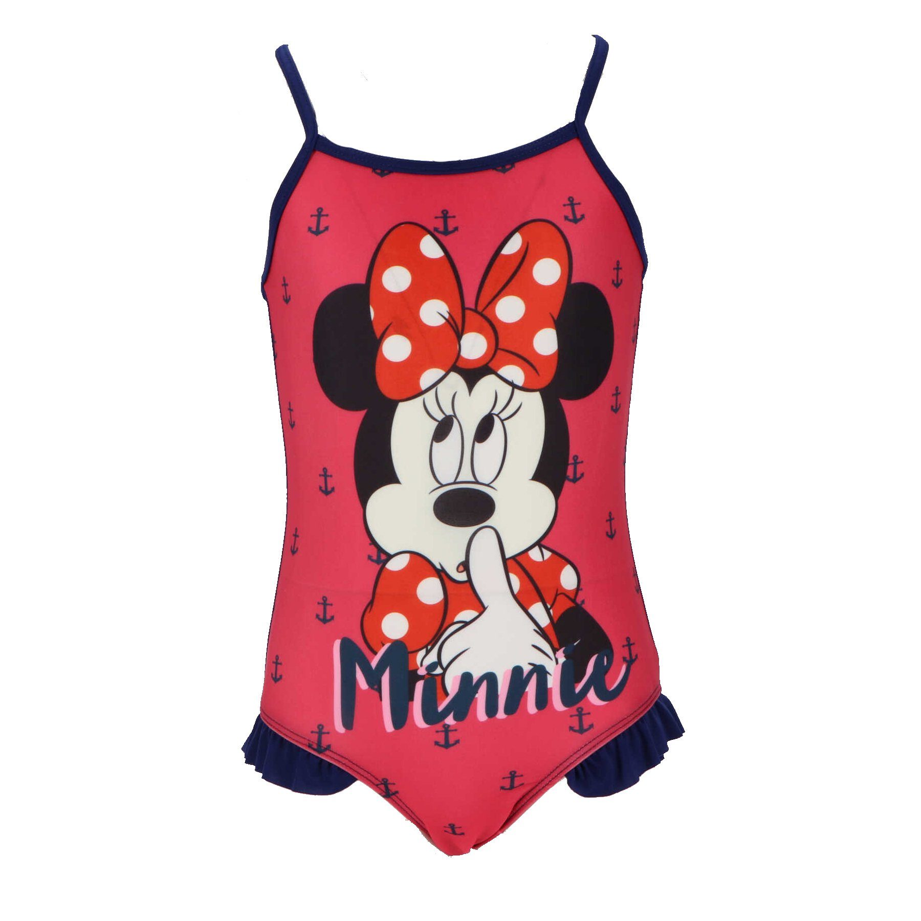 Disney Minnie Mouse Badeanzug 98 Maus Blau Gr. Minnie 128 Mädchen Badeanzug Disney Kinder bis