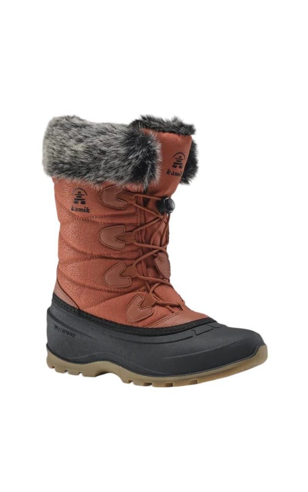 Kamik Momentum 3 (gefüttert, wasserdicht, nahtversiegelt) brickrot Damen Winterstiefel
