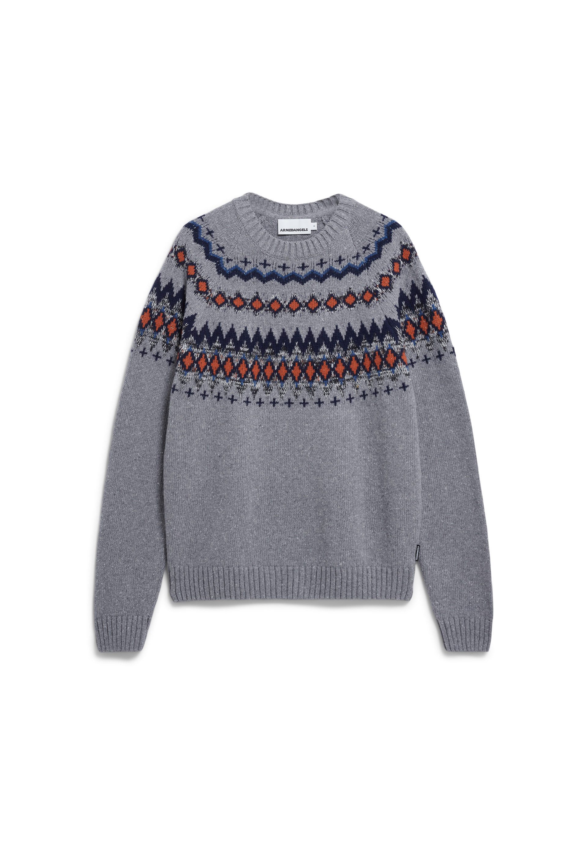 Armedangels Strickpullover KAALLA FAIR ISLE Regular Fit