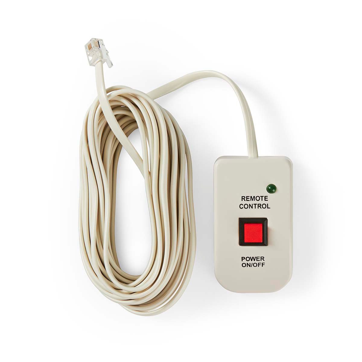 Nedis Stromerzeuger PIMSRC05WT, (1-tlg), RJ10, 5.00 m Kabellänge, einfache Handhabung für flexiblen Einsatz