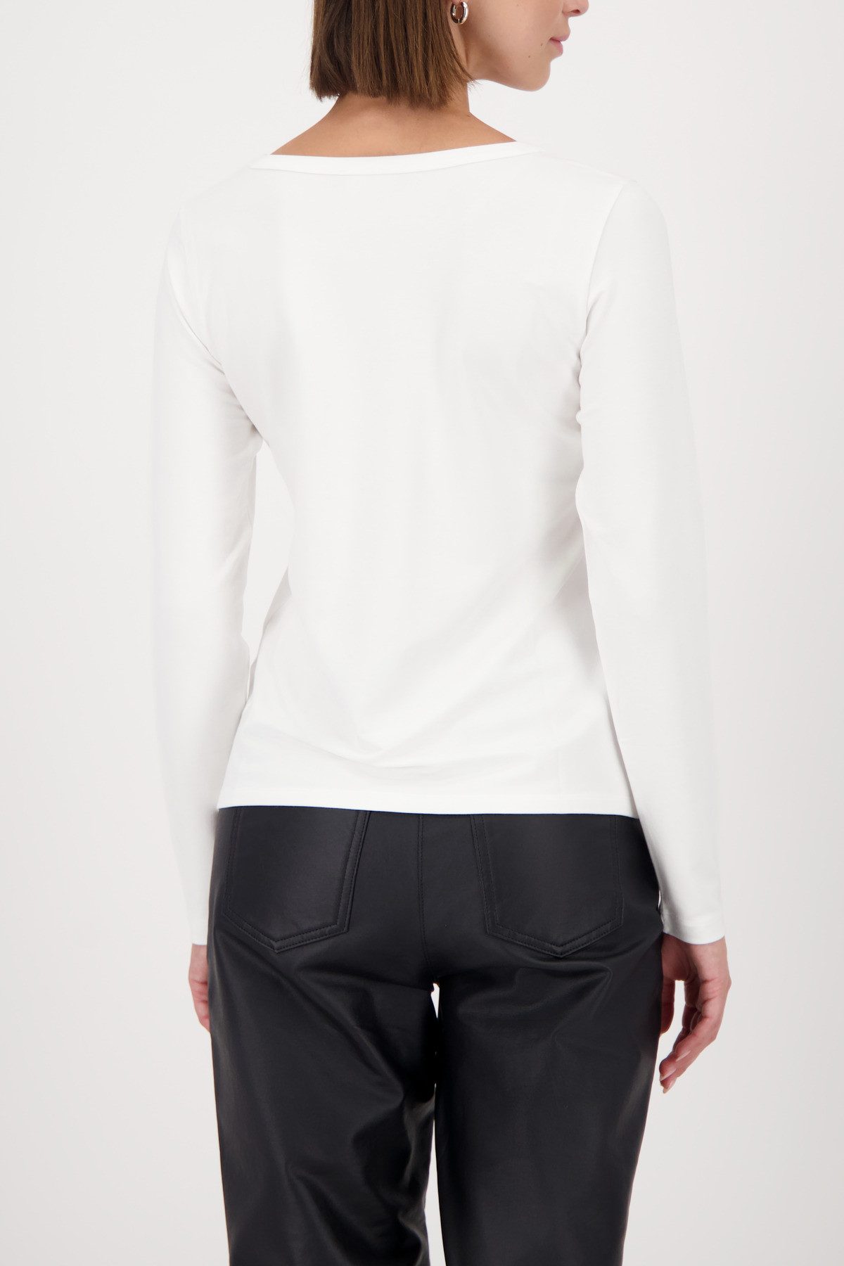 Monari Langarmshirt Regular fit mit Rundhalsausschnitt günstig online kaufen