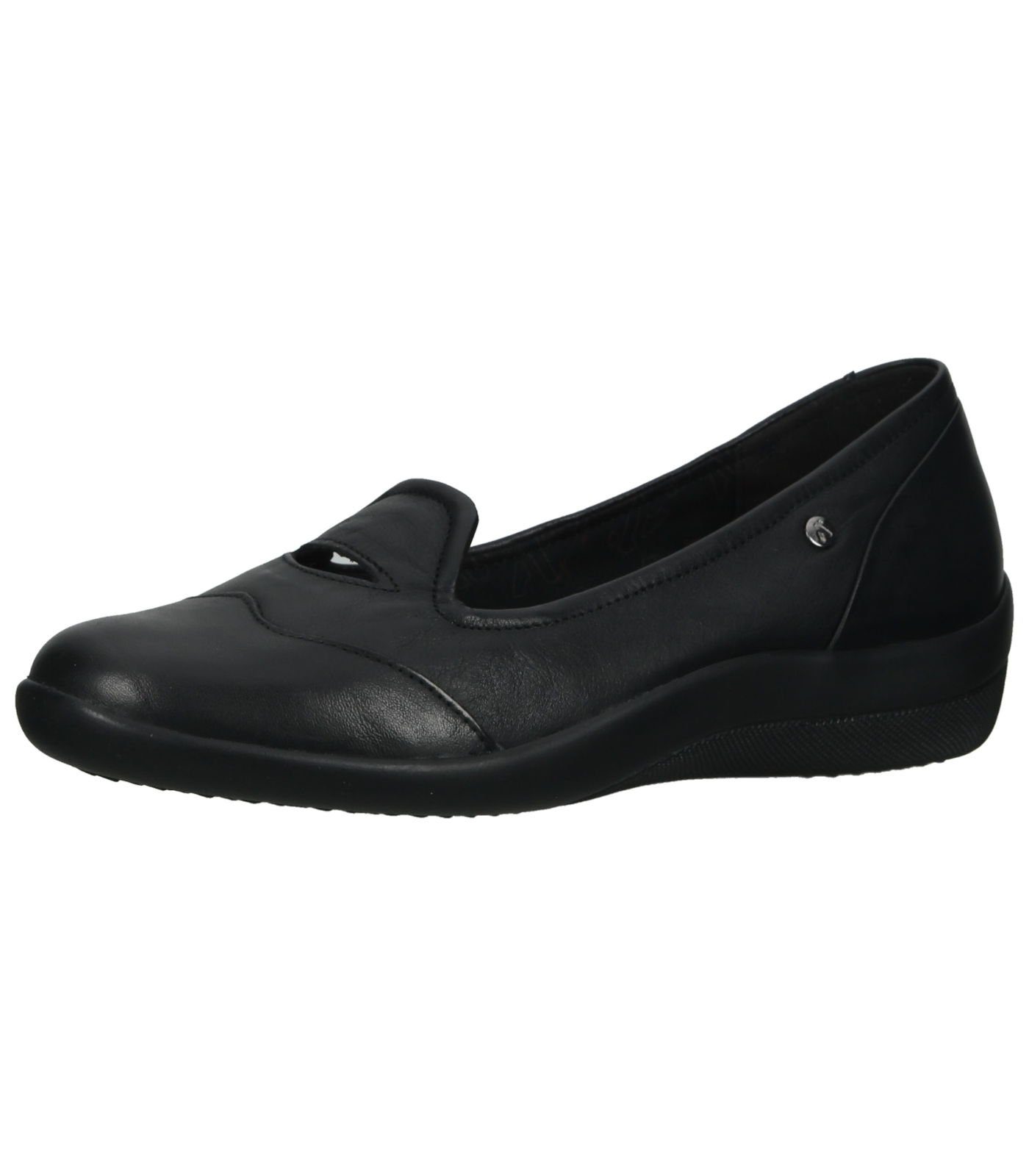 Black Slipper Leder ARCOPEDICO Slipper