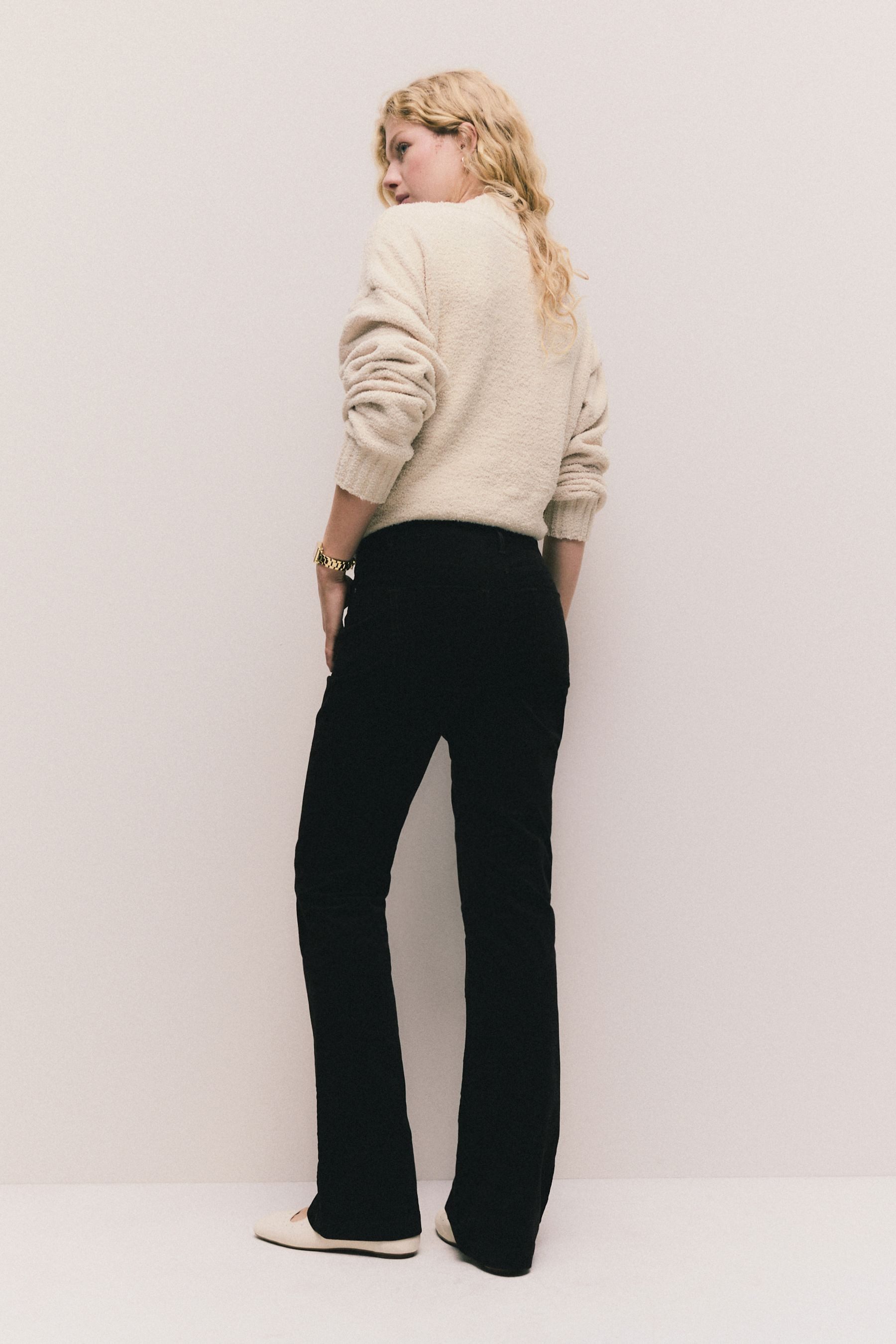 Next Bootcuthose Bootcut-Hose aus Cord (1-tlg) günstig online kaufen