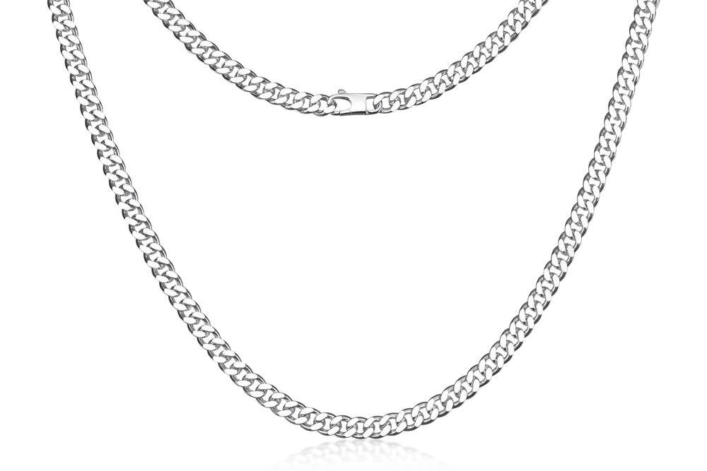 Silberkettenstore Silberkette Panzerkette 5mm, Stärke 2,5mm günstig online kaufen