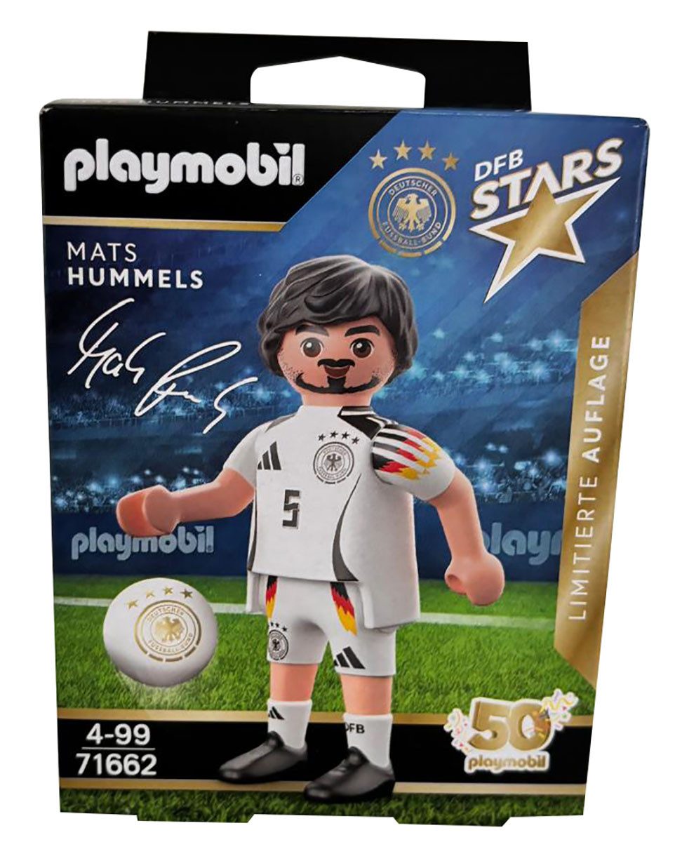 Playmobil® Spielfigur Playmobil DFB Stars Mats Hummels, Fußballer Spielfigur mit Ball