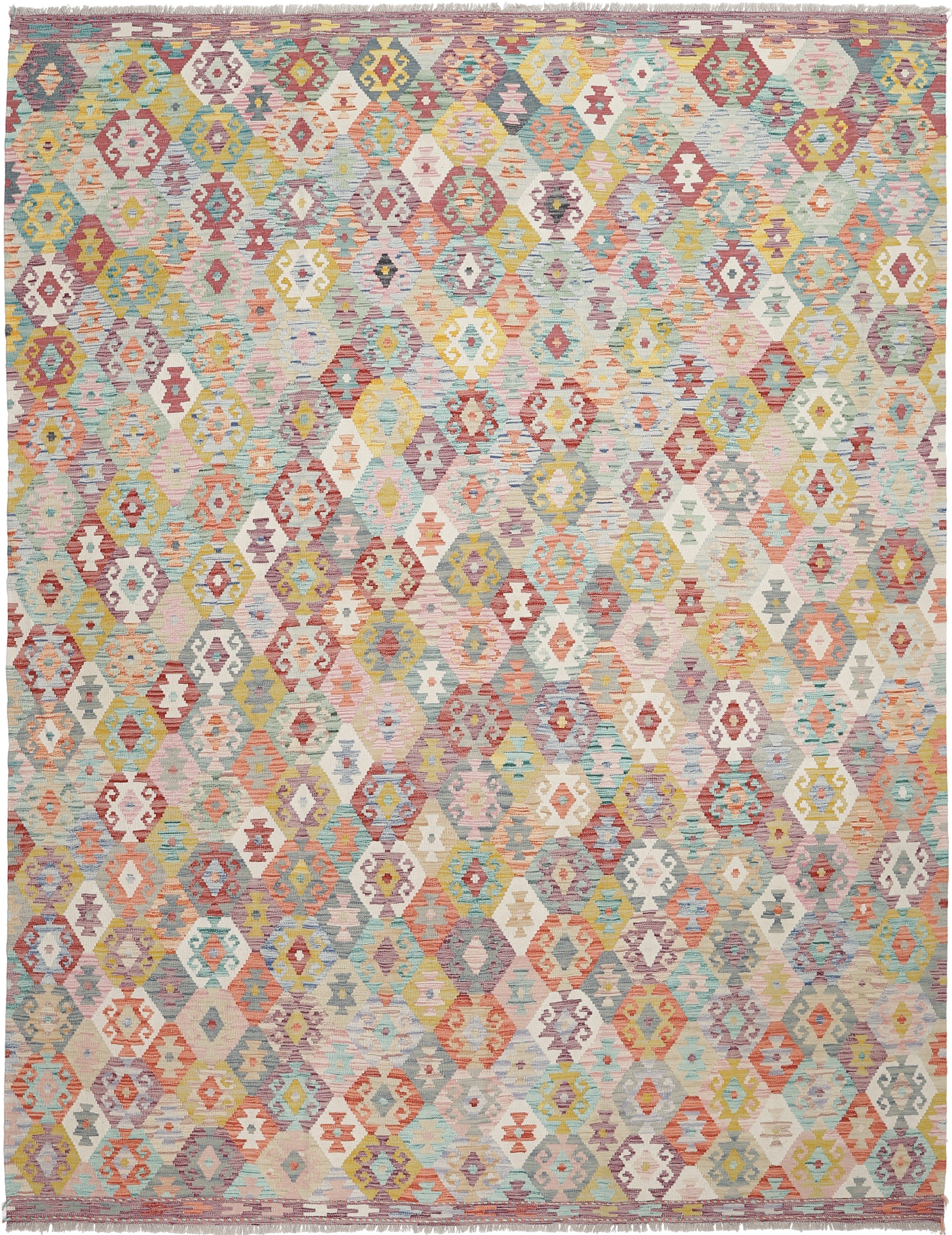 Carpet Avenue Teppich Kelim Afghan Royal 342x262, Rechteck, Höhe: 4 mm