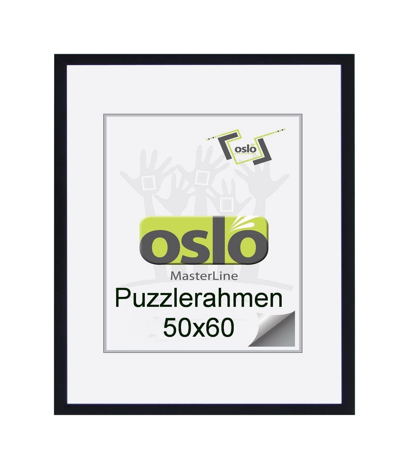 Oslo MasterLine Einzelrahmen Bilderrahmen Aluminium schmal günstig online kaufen