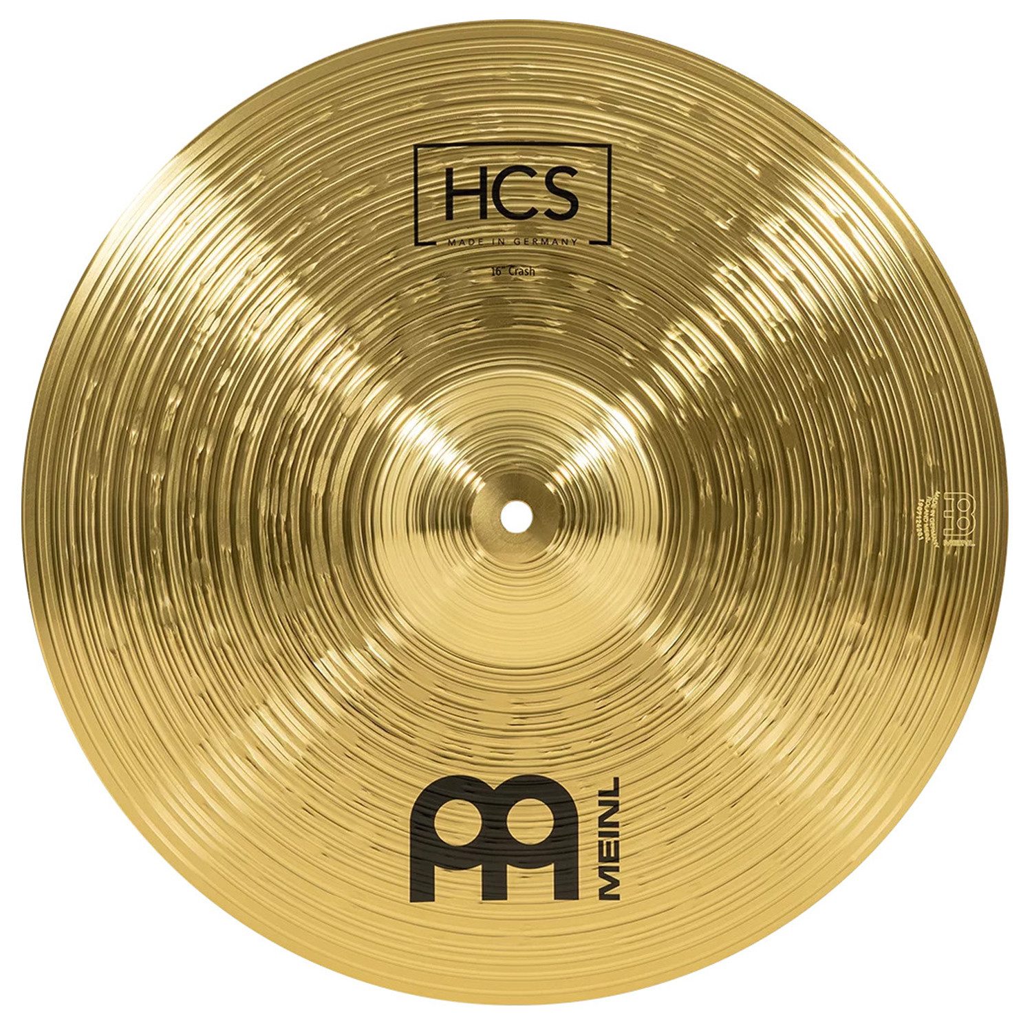 Meinl Cymbals Becken Meinl Becken HCS16C Crash 16 Zoll, Becken, 16 Zoll Crash Becken