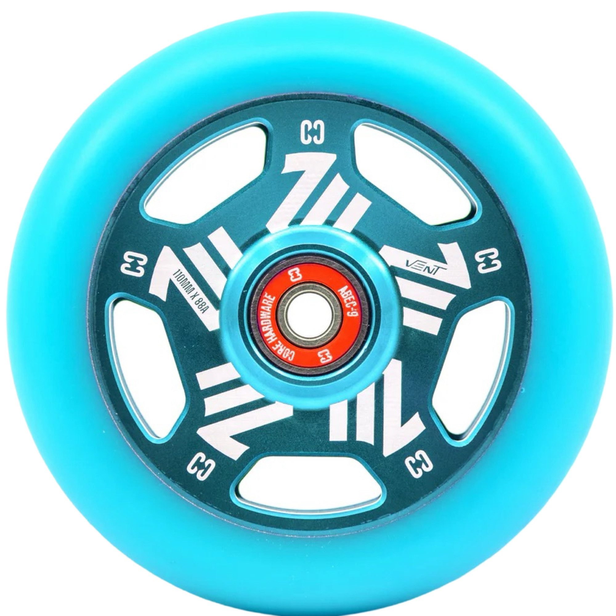 Core Action Sports Stuntscooter Core Vent Hollow Stunt-Scooter Rolle 110mm Mint