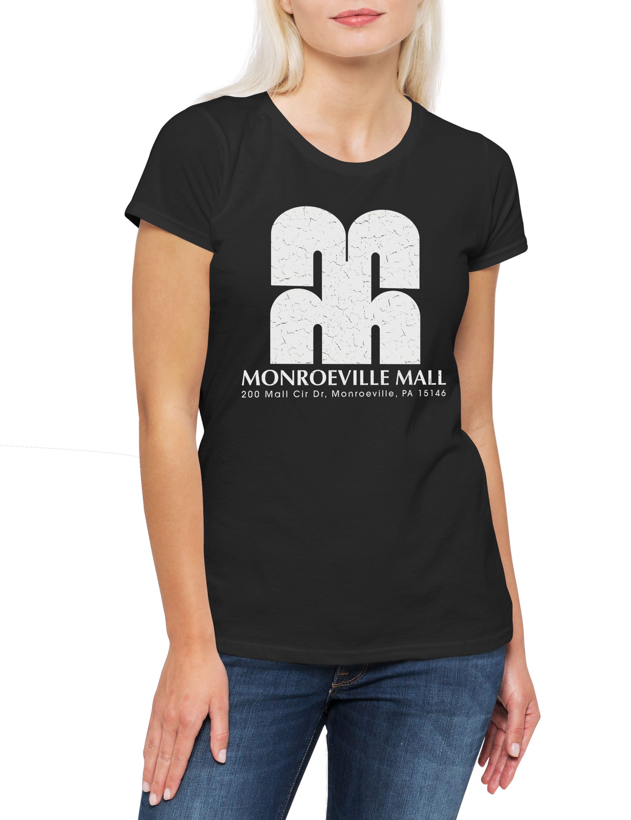 Print-Shirt Monroeville Mall Damen T-Shirt Zombie Horror Dawn Living Of Movie The