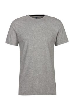 Gentlemen's Corner T-Shirt Basic Rundhals 3er-Set Grau/Grau/Blau zum unterziehen