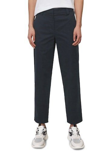 Marc O'Polo 7/8-Hose Pants, thunder modern chino Chino-Style rise, blue high welt im tapered leg, style, modernen pocket