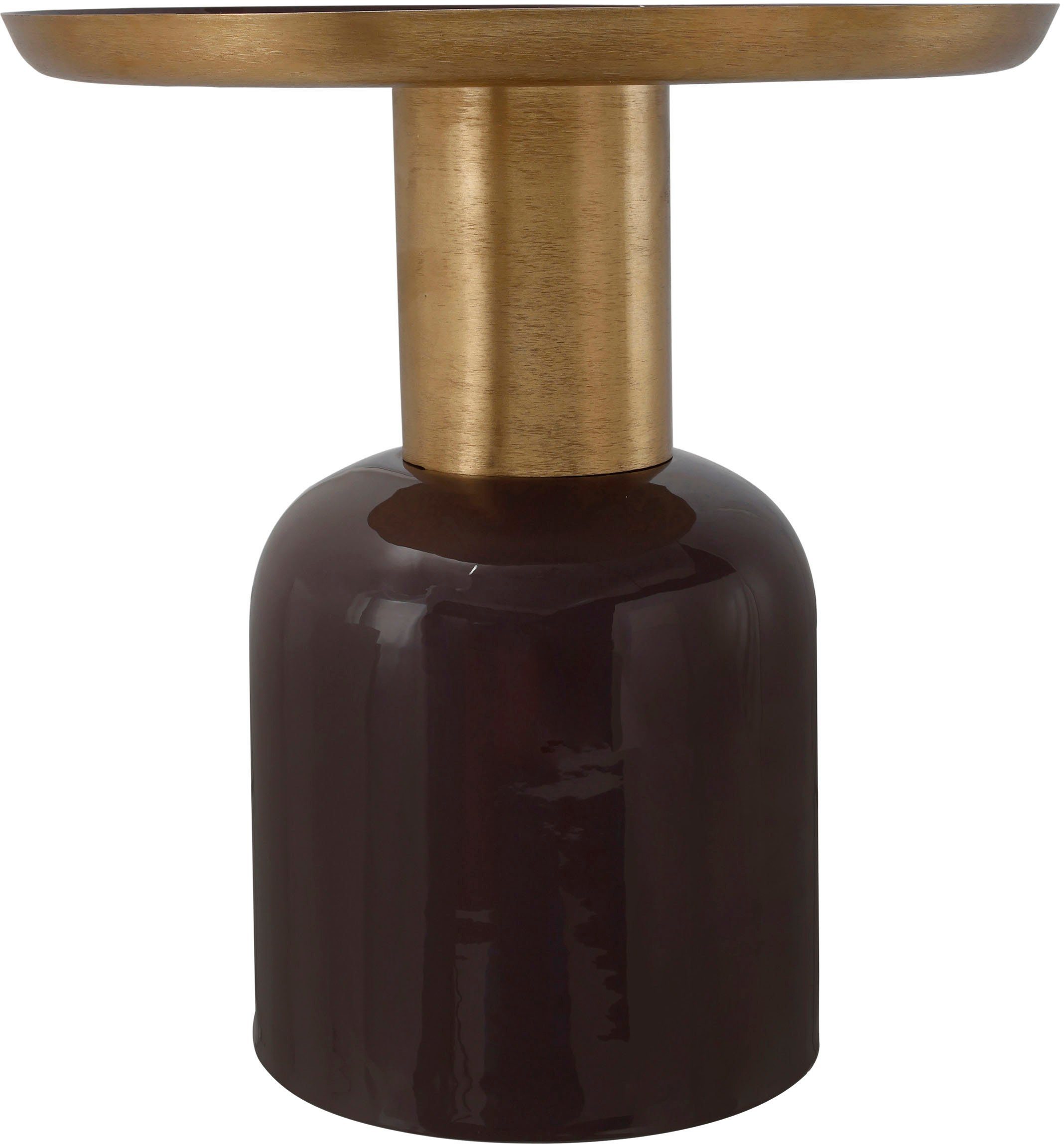 Kayoom Beistelltisch Art Deco 825, Abstelltisch aus Metall,funktional und stabil (1-St), Dekorativ, glanzvolle Lackierung, stilvolles Design