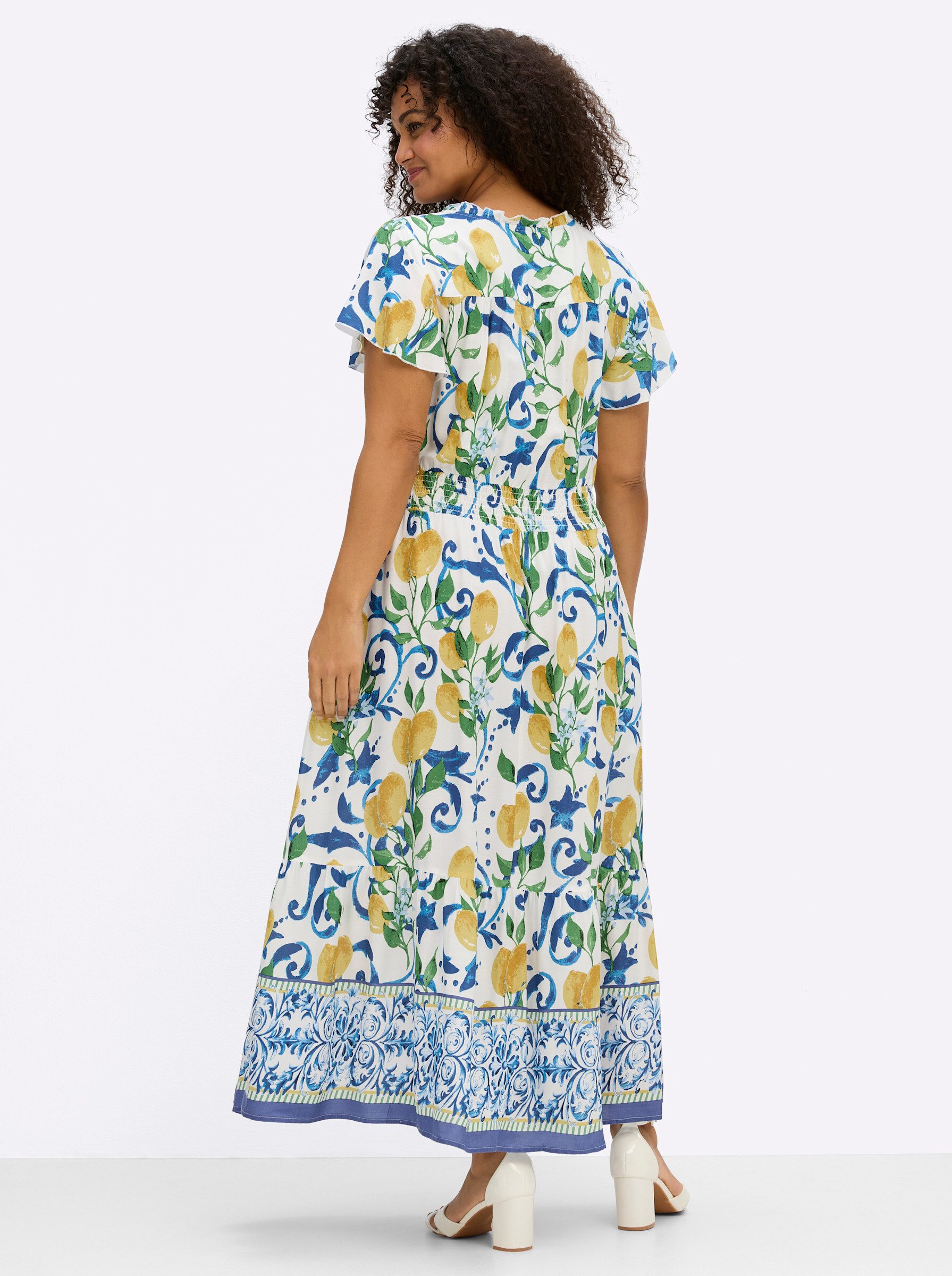 sheego by Joe Browns Etuikleid Kleid Kurzarm günstig online kaufen