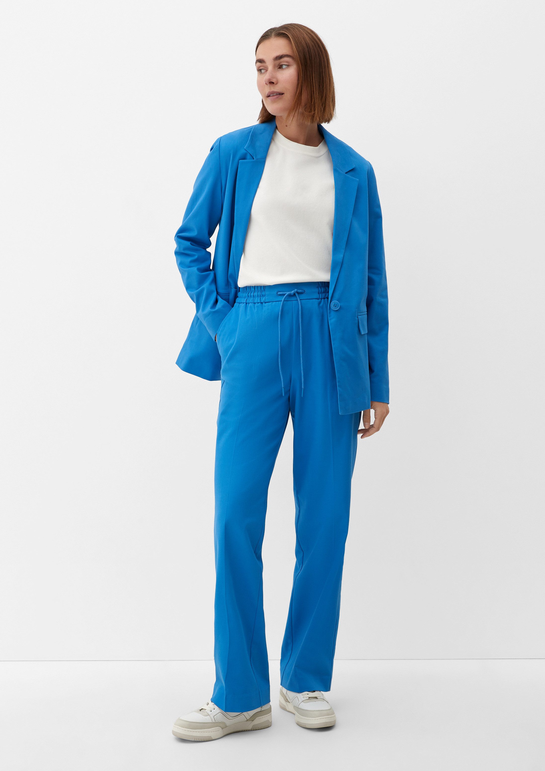 s.Oliver Chinos Hose Loose: Hose mit Elastikbund