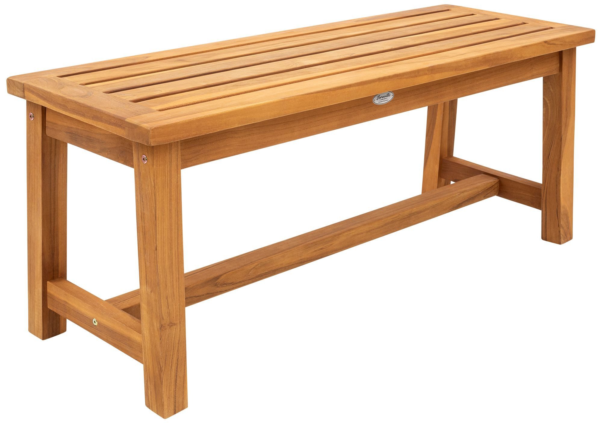 CLP Gartenbank Broome (1er), wetterfestes Teakholz, belastbar bis 150 kg