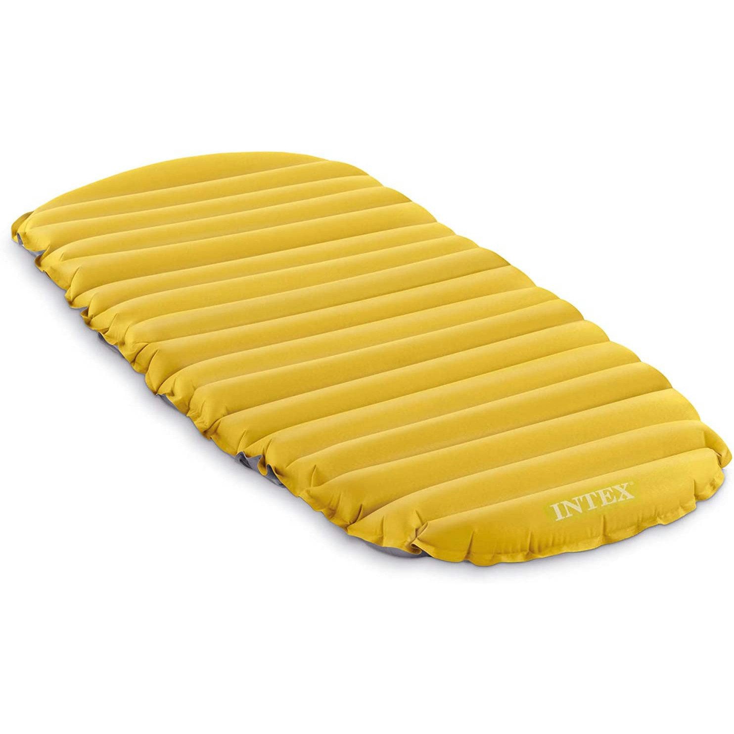 Luftbett INTEX 68708 Campingmatte (gelb, 76x183x10cm) Isomatte Luftmatratze