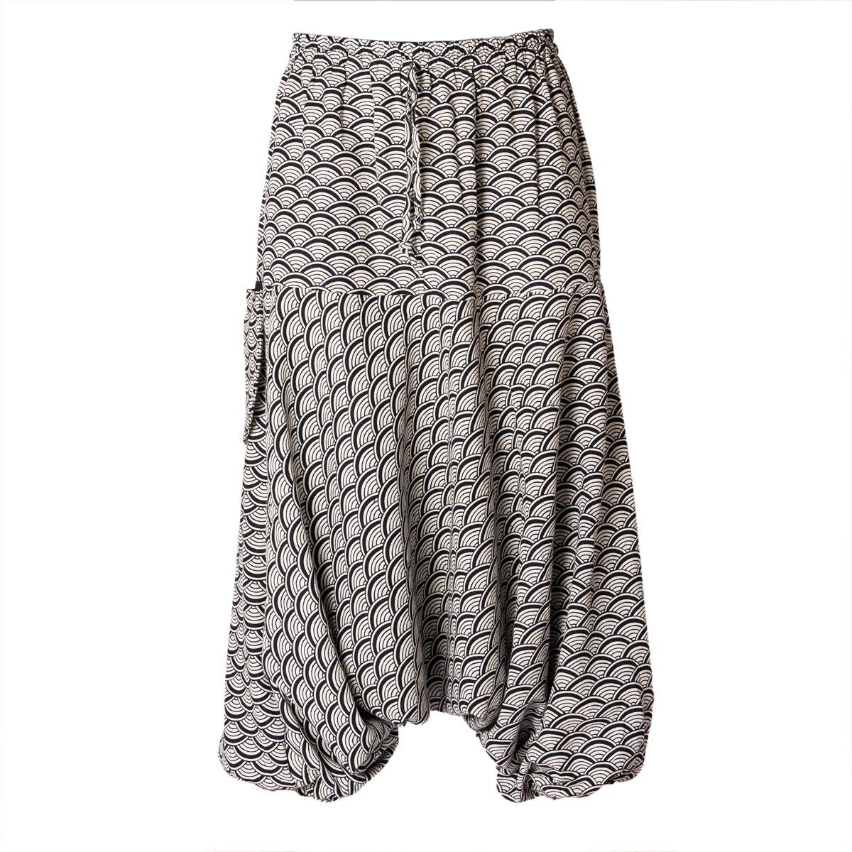 PANASIAM Pumphose Aladinhose Geometrix Haremshose aus günstig online kaufen