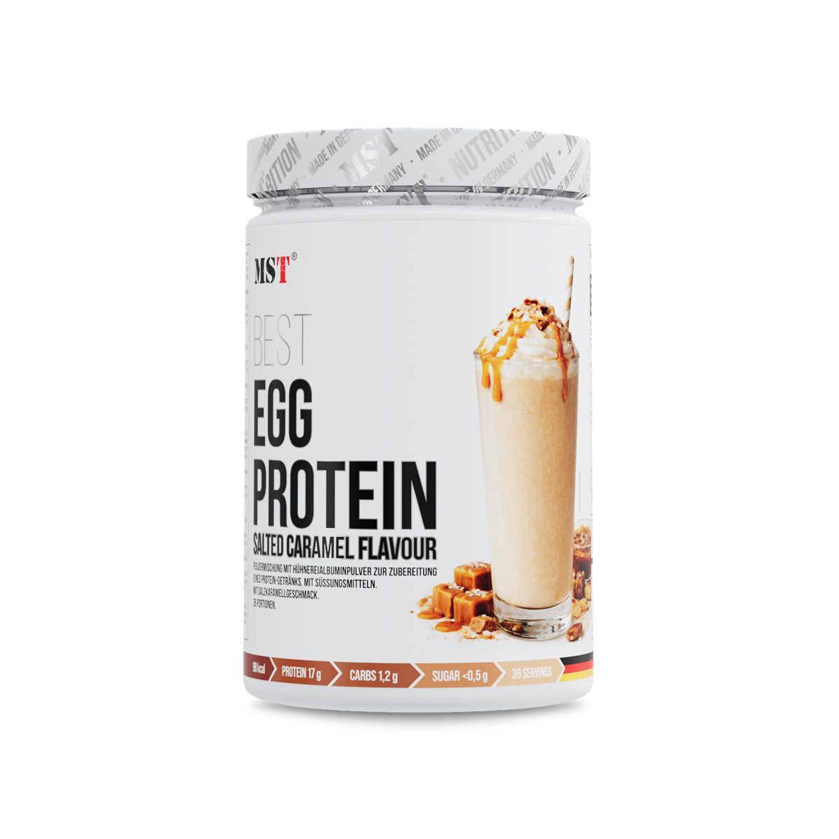 MST Nutrition EGG Protein 900g Dose - Salted Caramel Pulver, 900 g, Pulver