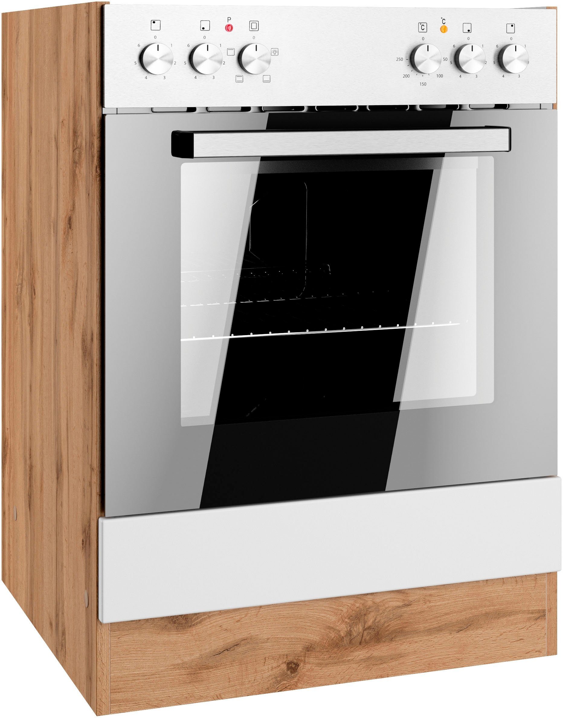 KOCHSTATION Herdumbauschrank KS-Lana Breite 60 cm