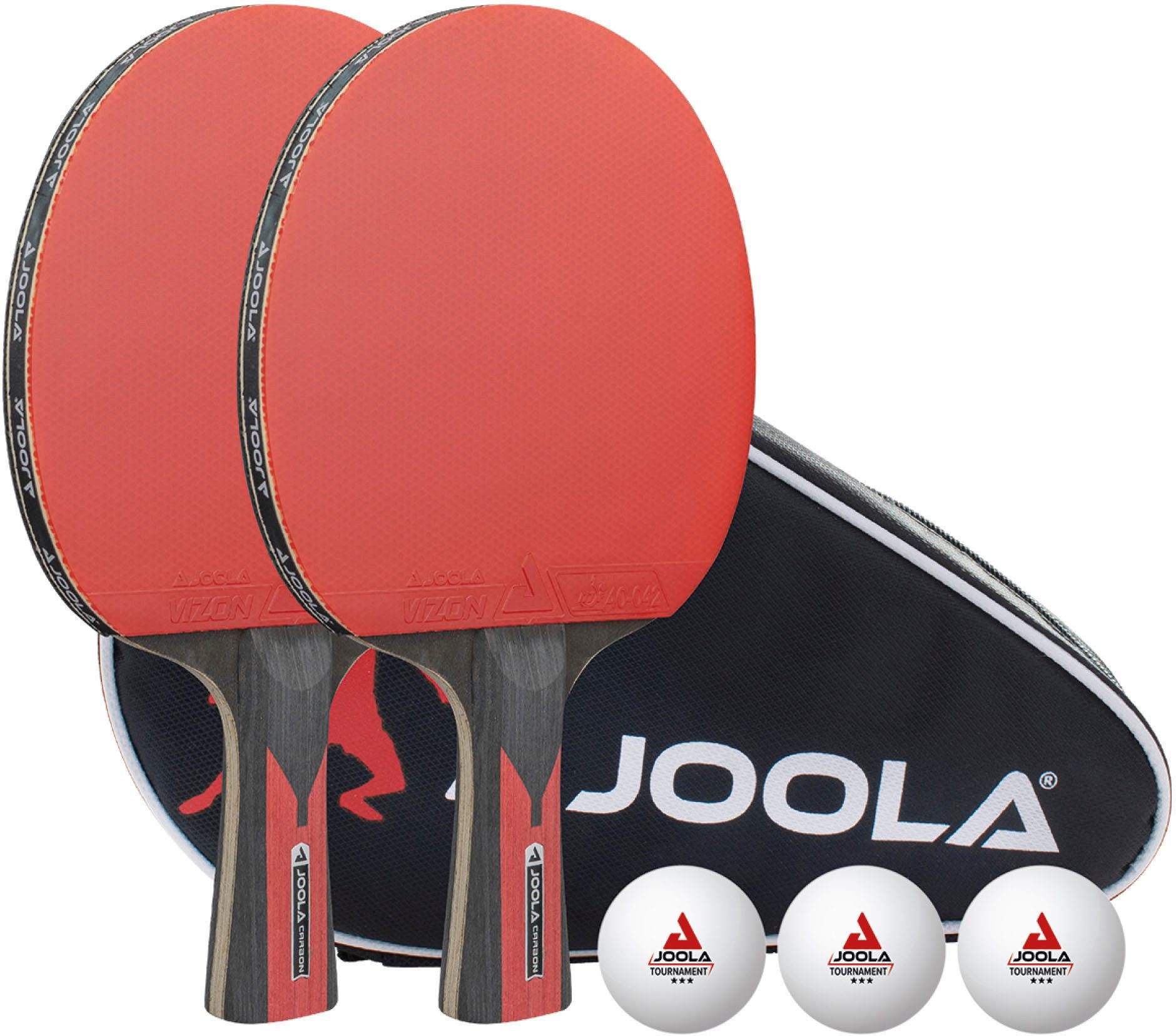 Tischtennisschläger TT-Set Duo Carbon