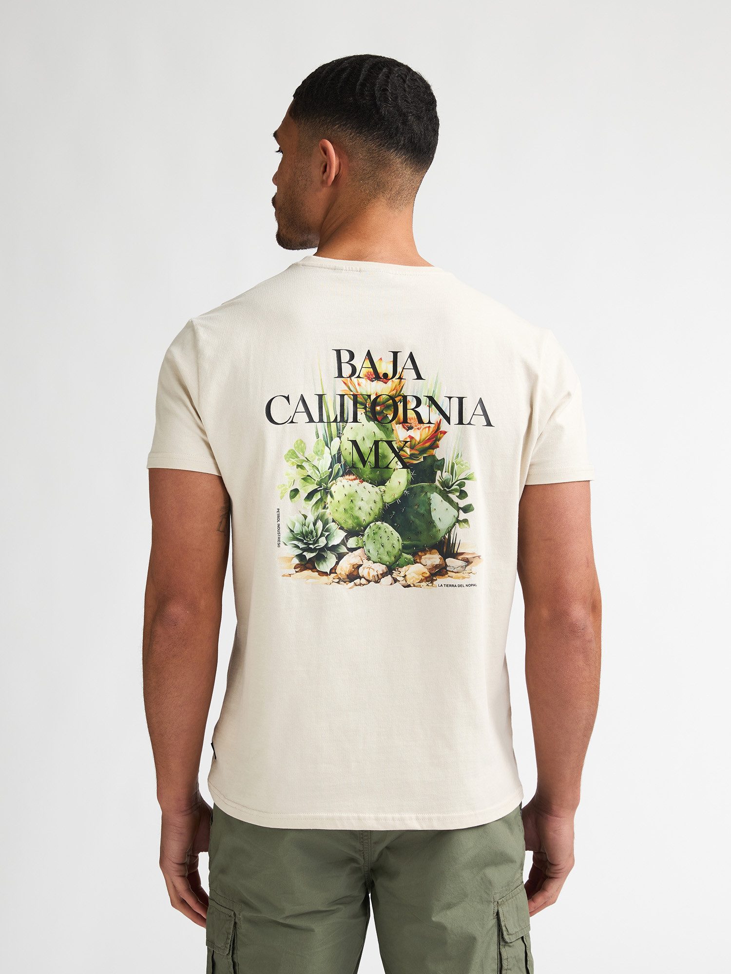 Petrol Industries T-Shirt Magma mit Rückenprint