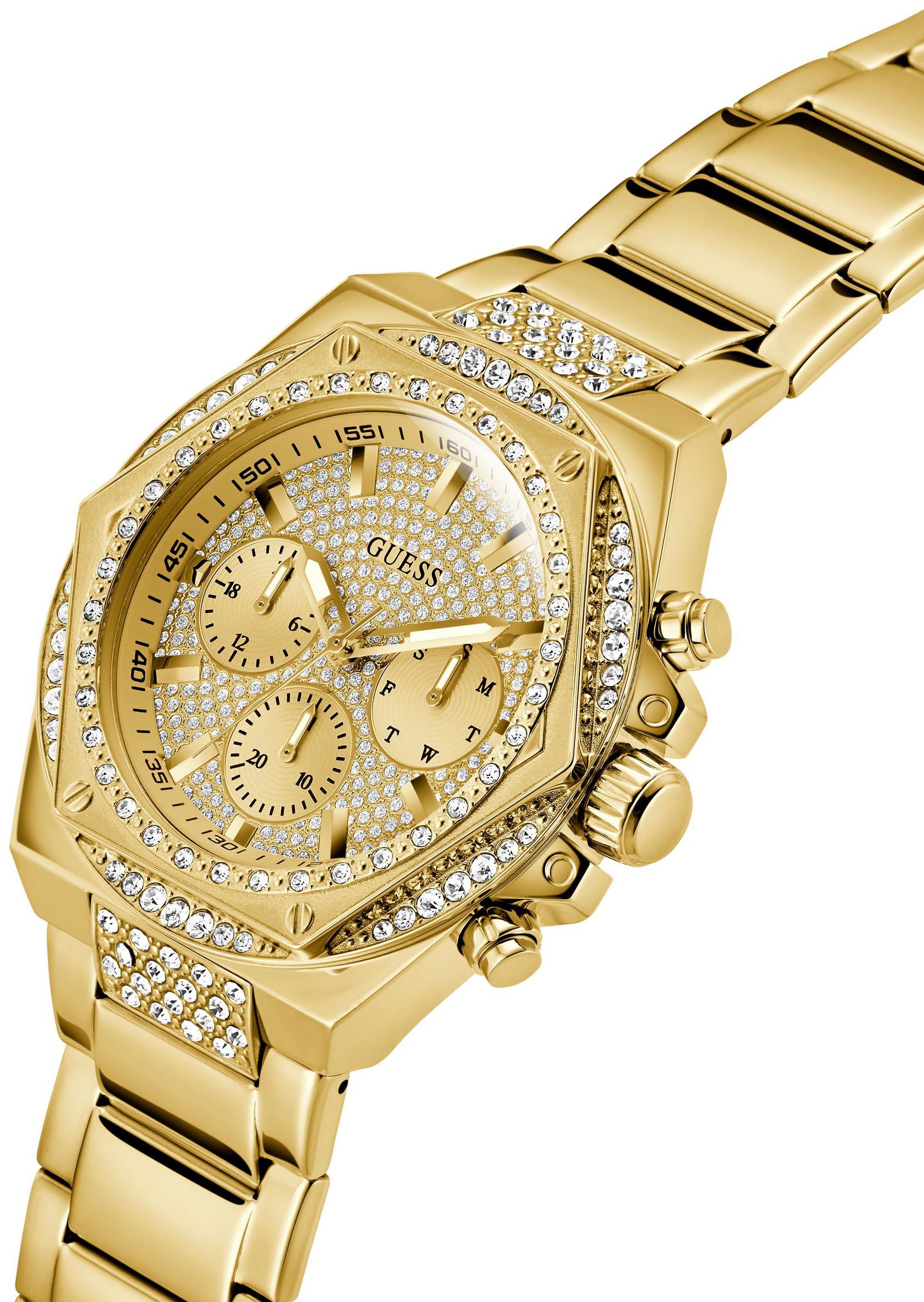 Guess Multifunktionsuhr FURY GW0899G2, Quarzuhr, Armbanduhr, Herrenuhr, Dat günstig online kaufen