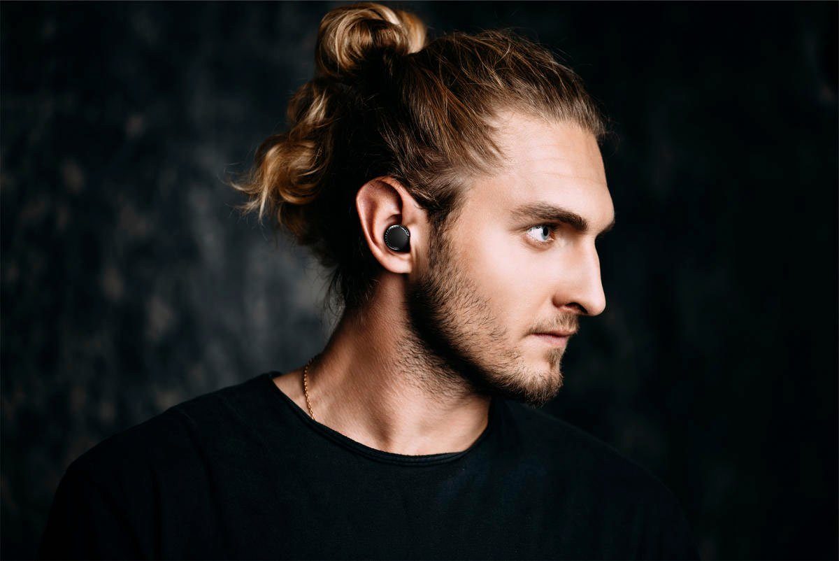 Bluetooth) In-Ear-Kopfhörer Sprachsteuerung, True schwarz wireless Wireless, (Noise-Cancelling, RZ-S500WE Panasonic