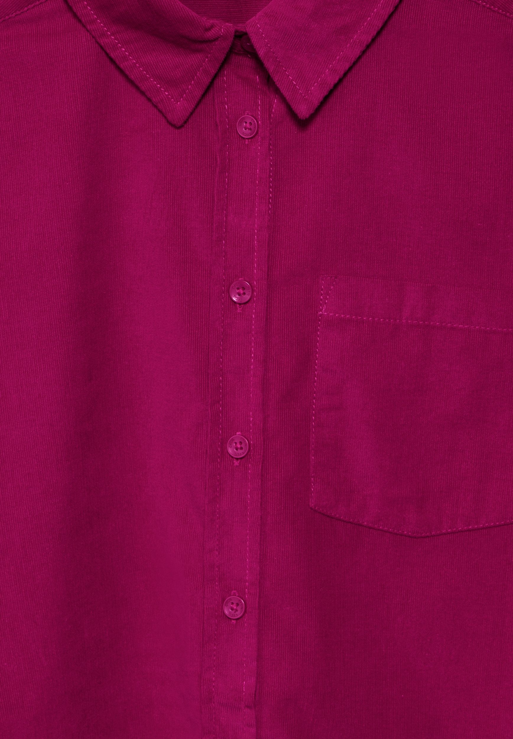 CECIL Kurzarmbluse TOS Corduroy Blouse jewel günstig online kaufen