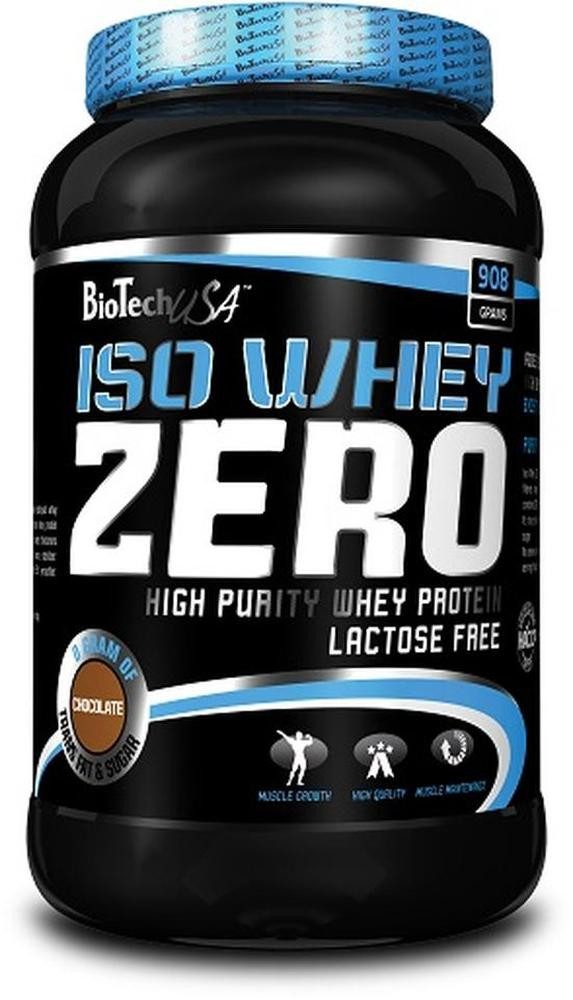 Biotech USA BioTech Iso Whey Zero 908g Pulver, 908.0 g