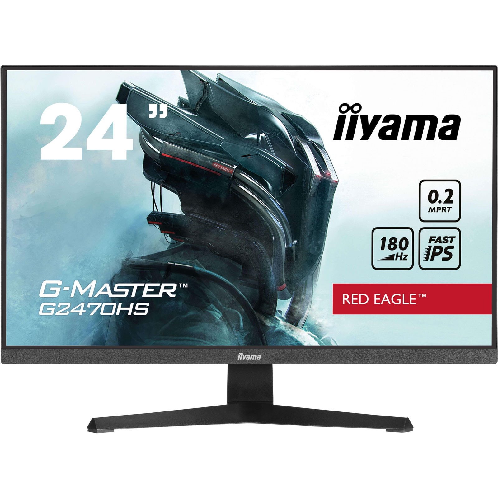 Iiyama G2470HS-B1 LCD-Monitor (0,2 ms Reaktionszeit)
