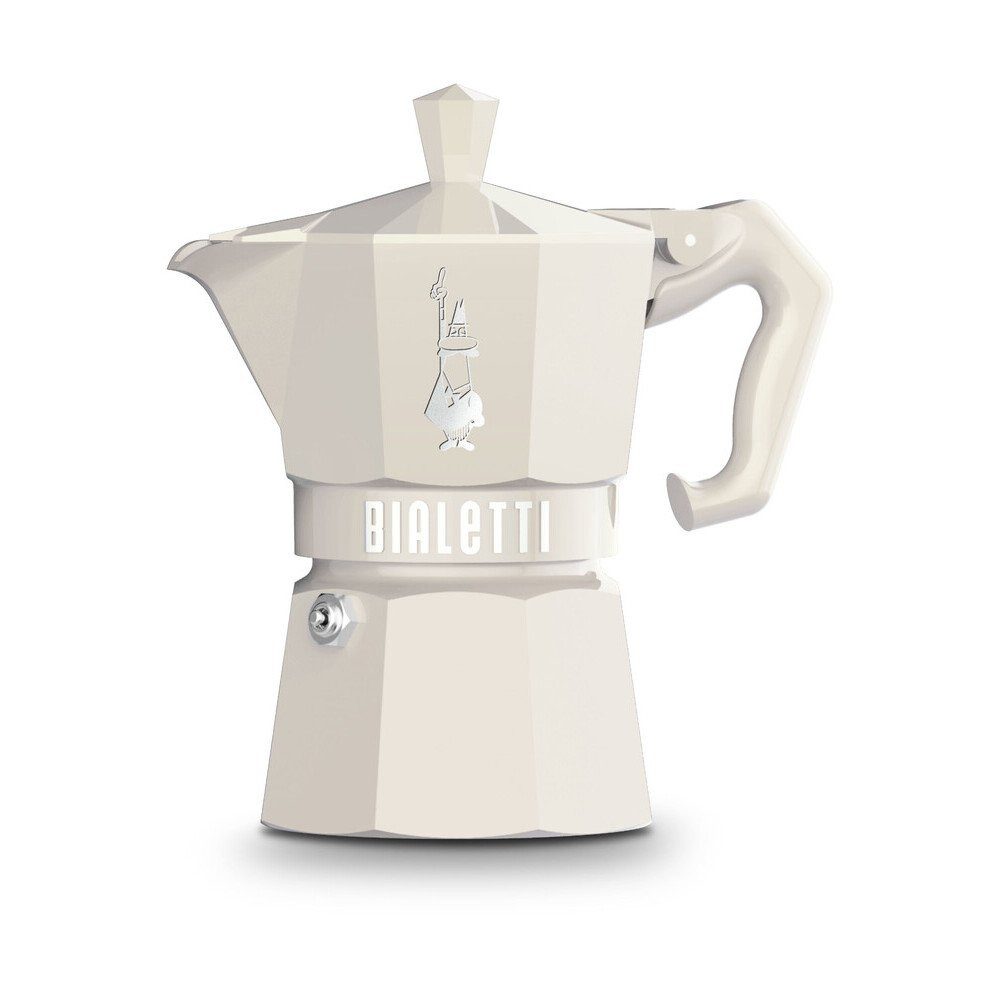 BIALETTI Espressokocher, Espressokocher, 0,13 l, Aluminium, beige