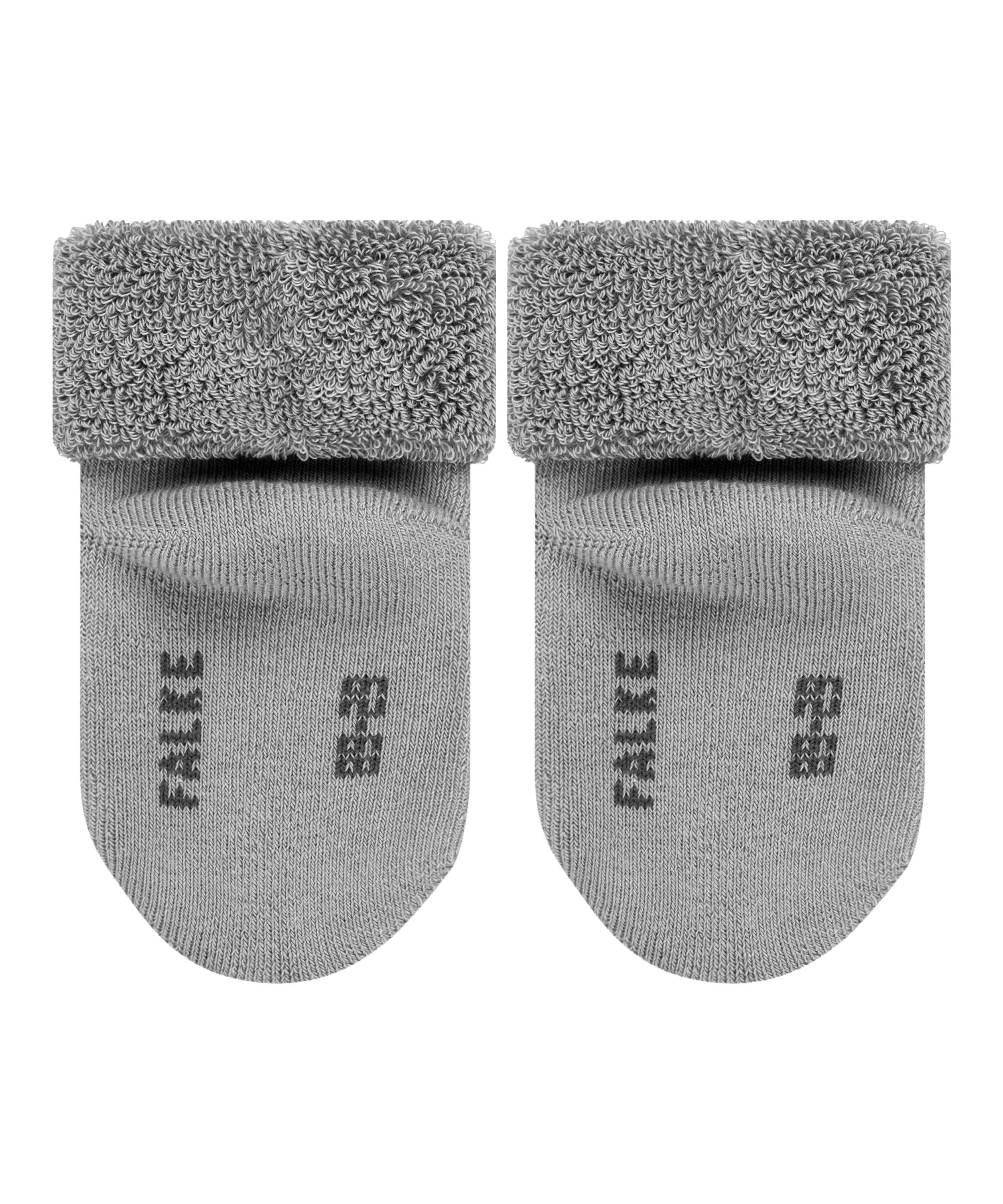 Socken light grey (1-Paar) Erstling (3400) FALKE