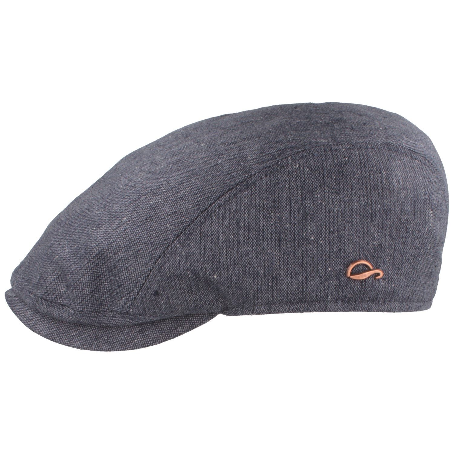 Göttmann Schiebermütze Sommer Flat-Cap aus Seide mit UV-Schutz 40+