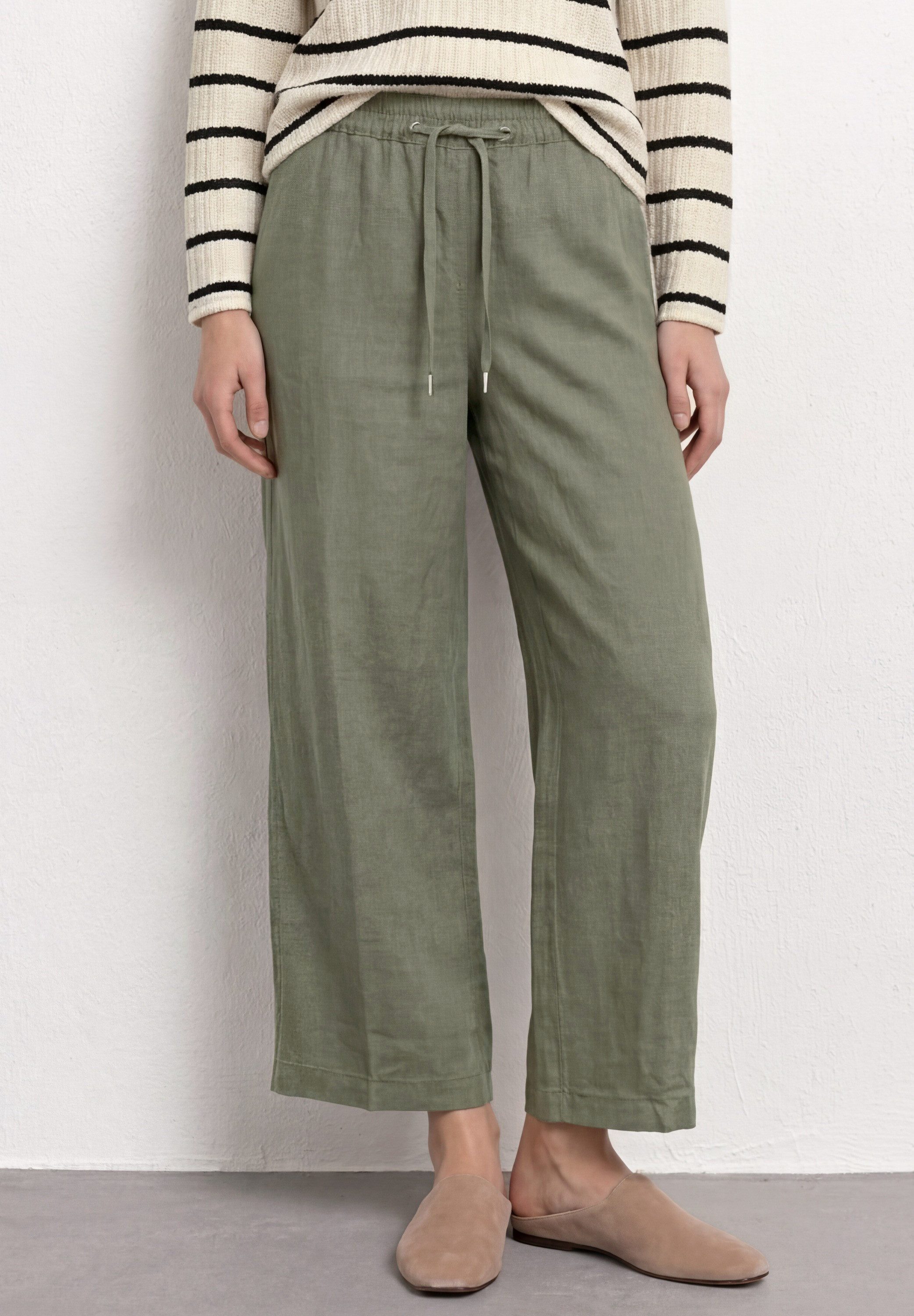 CECIL 7/8-Hose aus Leinen